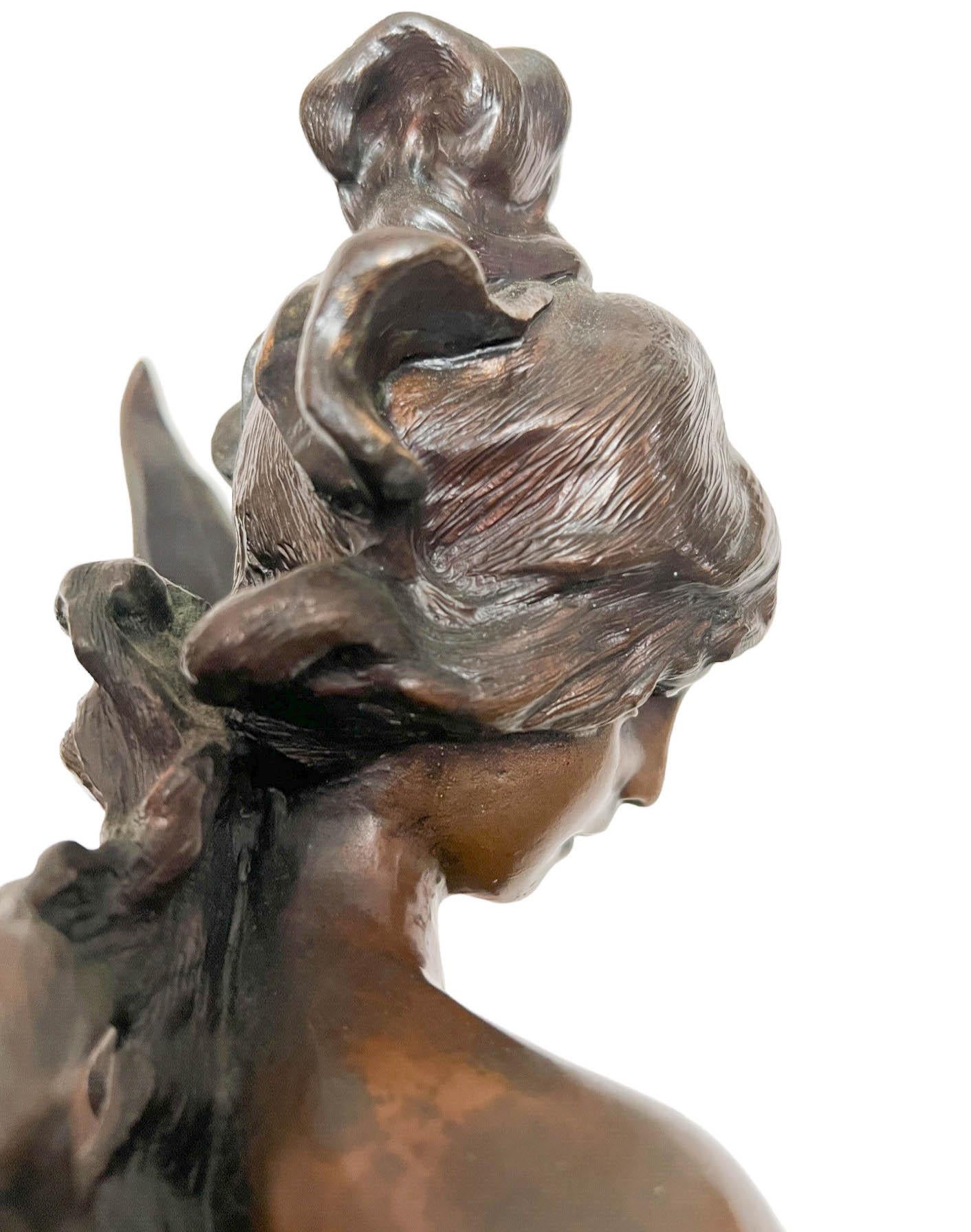 Sculpture de Diane d'après Pierre Roche (Français, 1855 - 1922) en vente 5