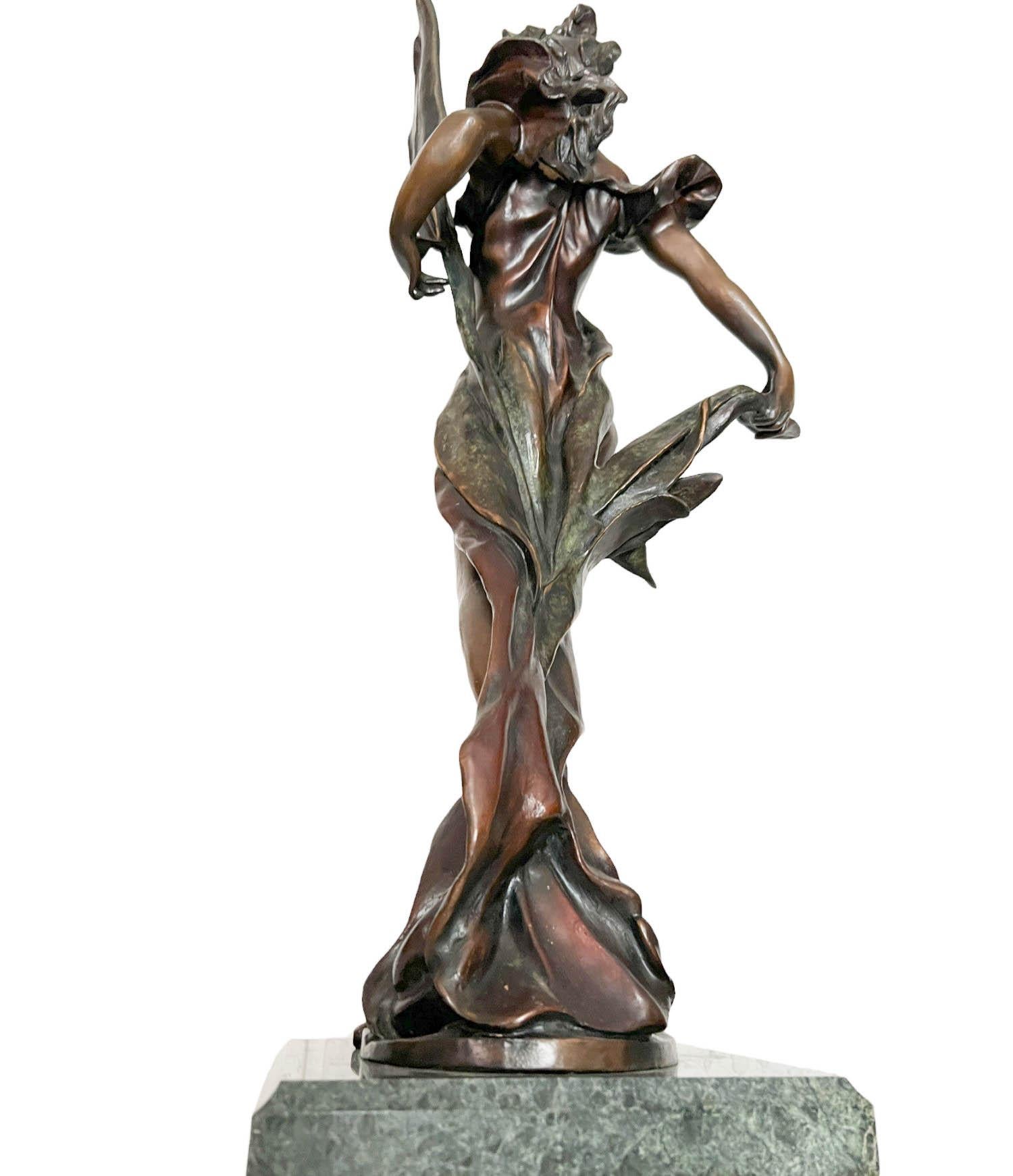 Scultura in bronzo di Diana di Pierre Roche (Francia, 1855-1922) in vendita 2