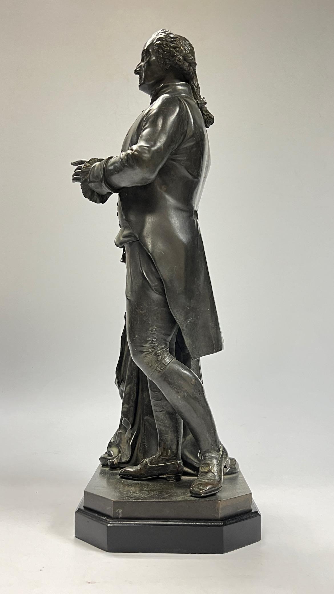 Bronze Sculpture of George Washington After Emile Boyer (French, 1877-1948) 4