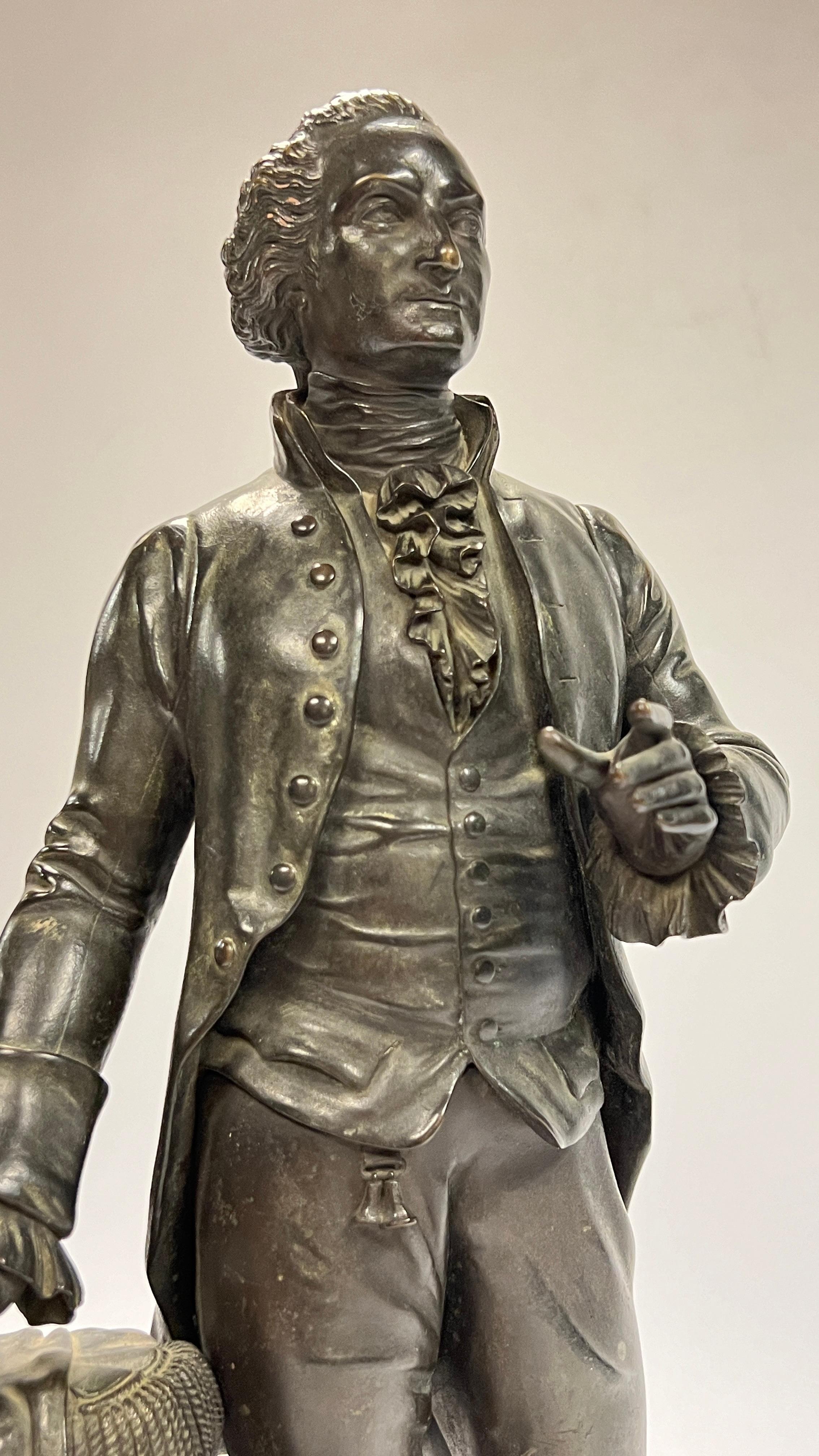 Bronze Sculpture of George Washington After Emile Boyer (French, 1877-1948) 8