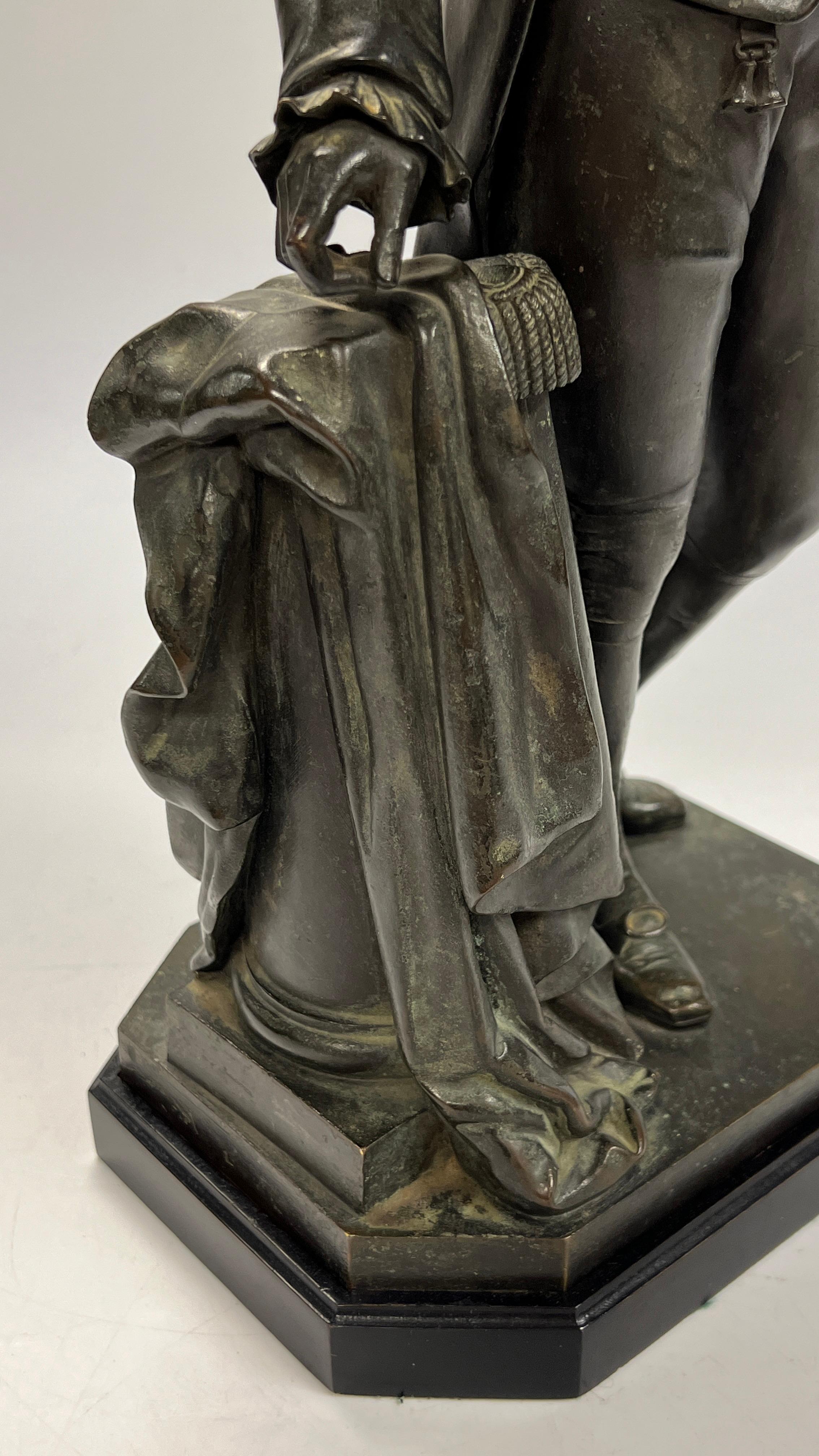 Bronze Sculpture of George Washington After Emile Boyer (French, 1877-1948) 10