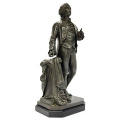 Bronze Sculpture of George Washington After Emile Boyer (French, 1877-1948)