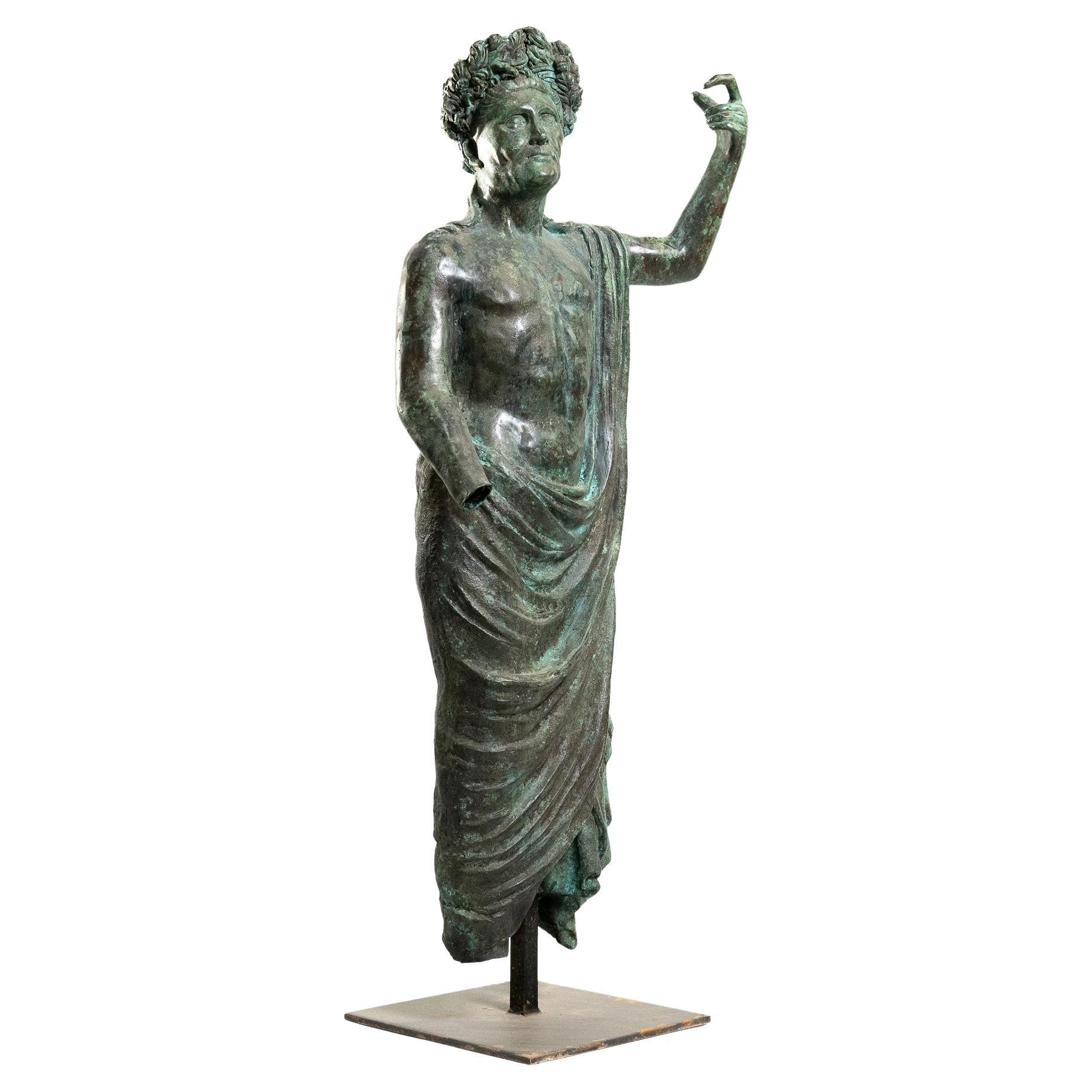 Bronze sculpture of Julius Caesar