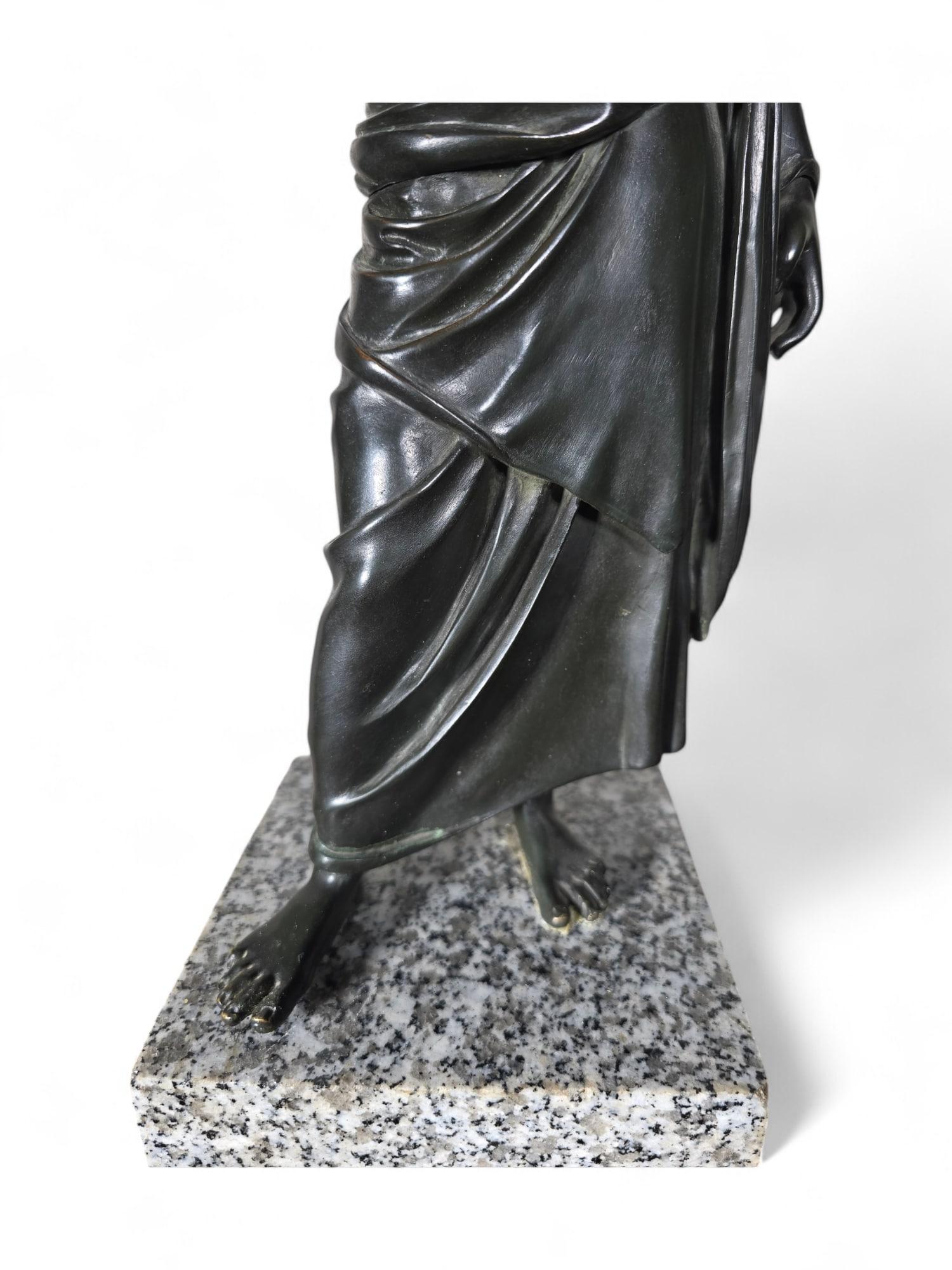 Bronze Sculpture of Jupiter, 18th Century For Sale 14