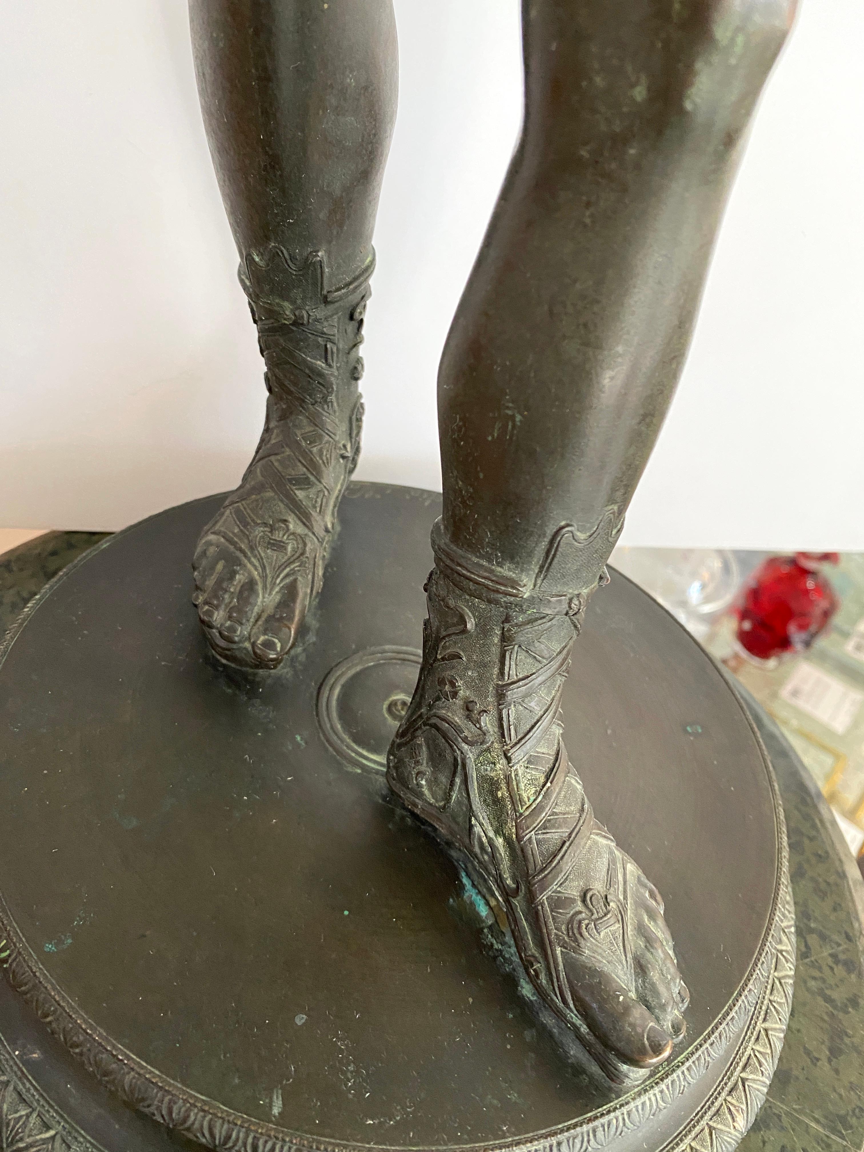 Bronze Sculpture of Narcissus by G Anodio 5