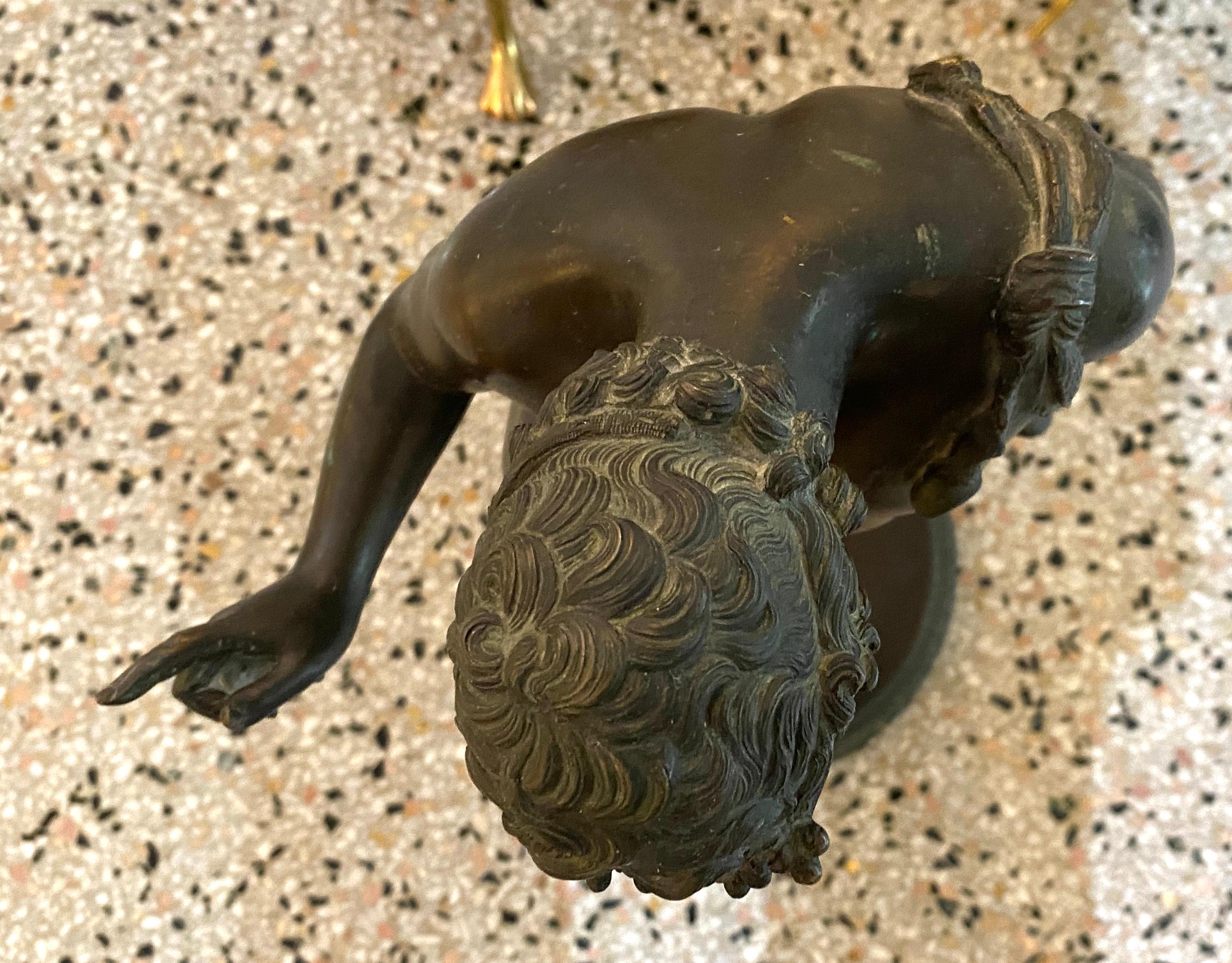 Bronze Sculpture of Narcissus by G Anodio 9