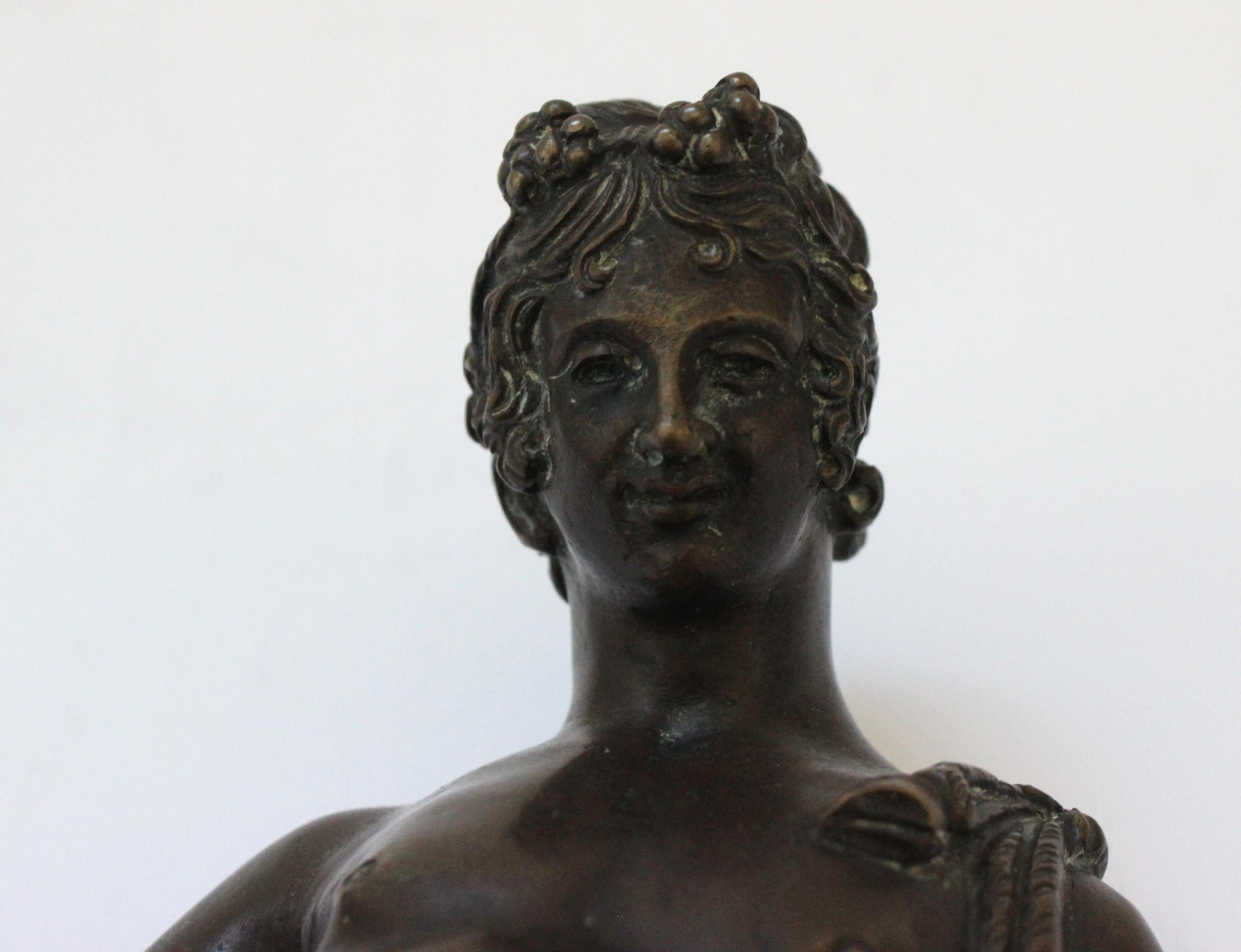Bronze Sculpture of Narcissus In Good Condition In West Palm Beach, FL