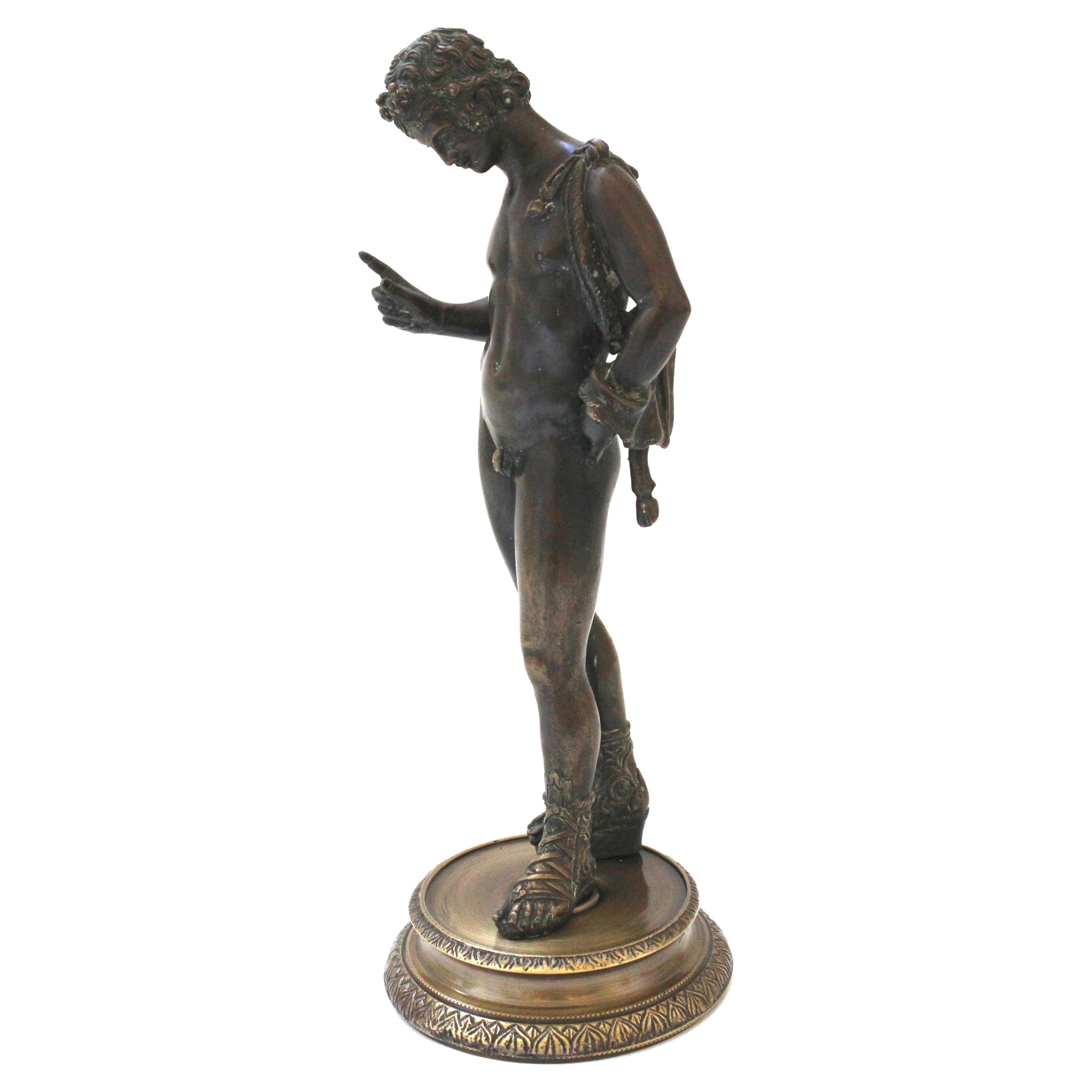 Bronze Sculpture of Narcissus
