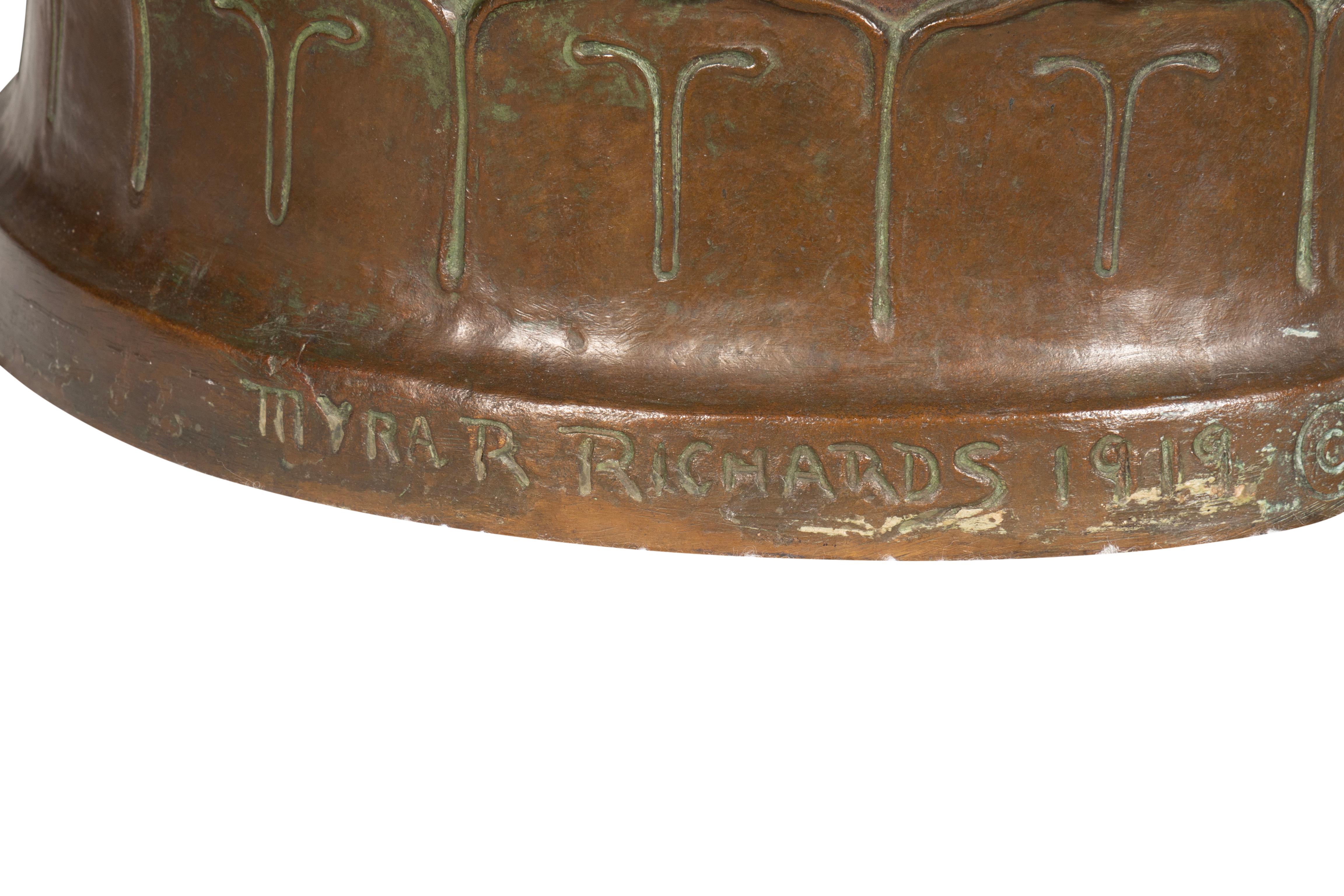 Bronze Sculpture Of Pan By Myra Reynolds Richards 6
