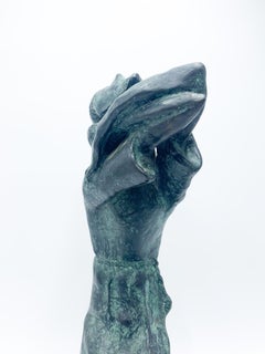 Bronze Sculpture of San Francesco by Enrico Mazzolani, 1930s