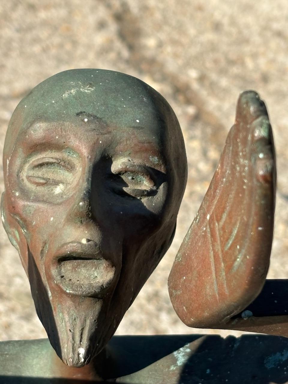 Scultura in bronzo di San Francesco di Giovanni Ferrabini in vendita 2