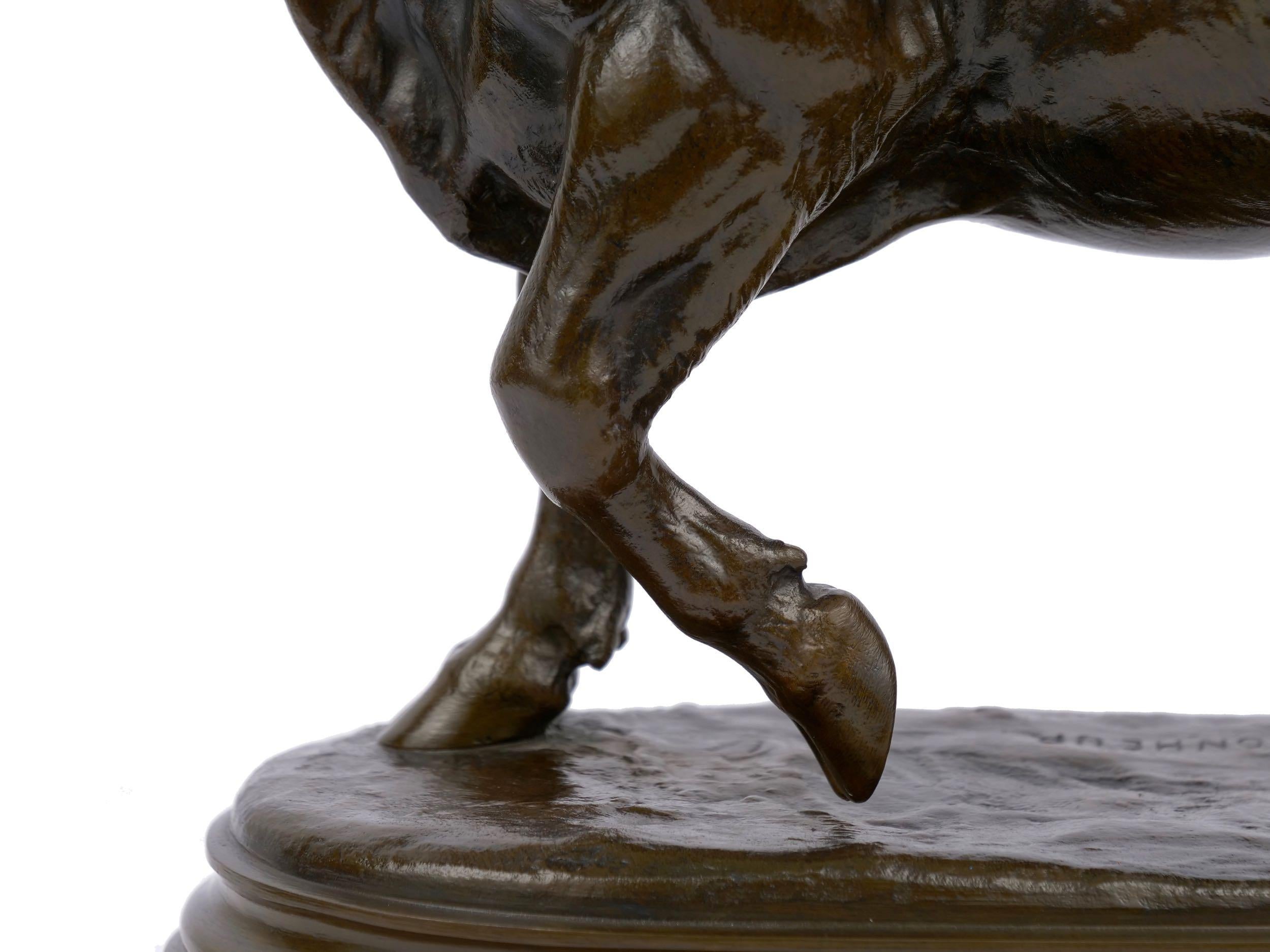 Bronze Sculpture of “Striding Bull” by Isidore Jules Bonheur, Cast by Peyrol 8