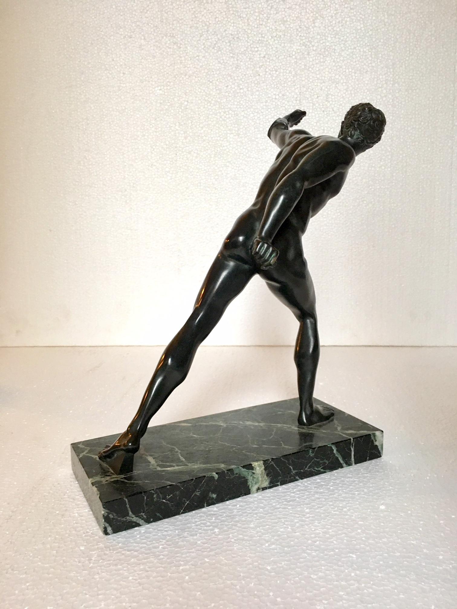 Bronze Sculpture of the Borghese Gladiator 3
