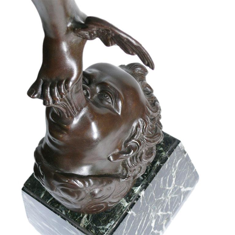 Scultura in bronzo del dio Mercurio In condizioni buone in vendita a Buenos Aires, Argentina