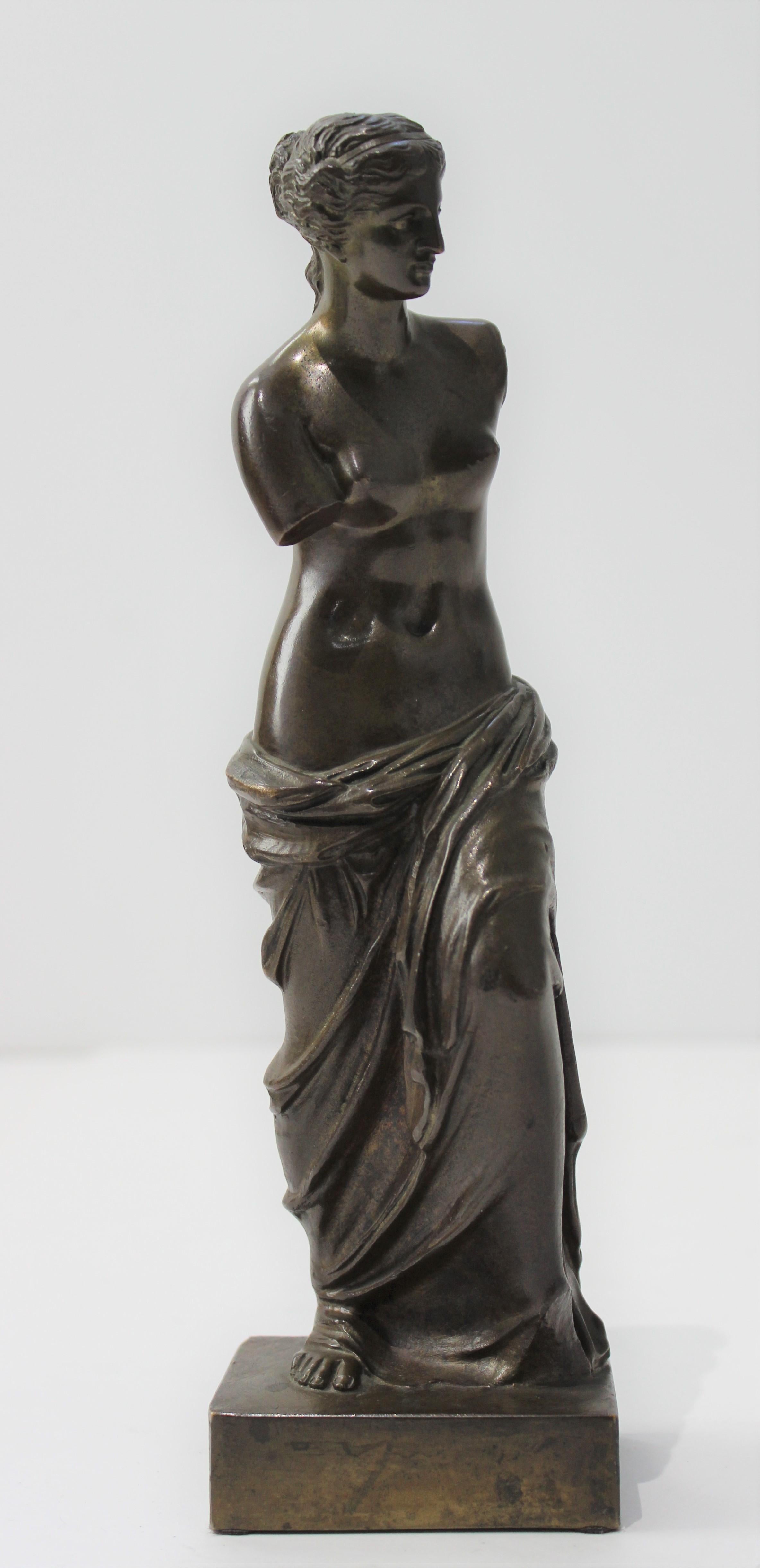 Bronzeskulptur der Venus de Milo aus Bronze 1