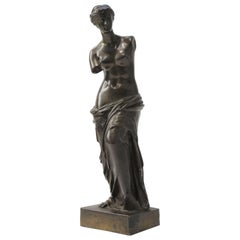 Bronzeskulptur der Venus de Milo aus Bronze