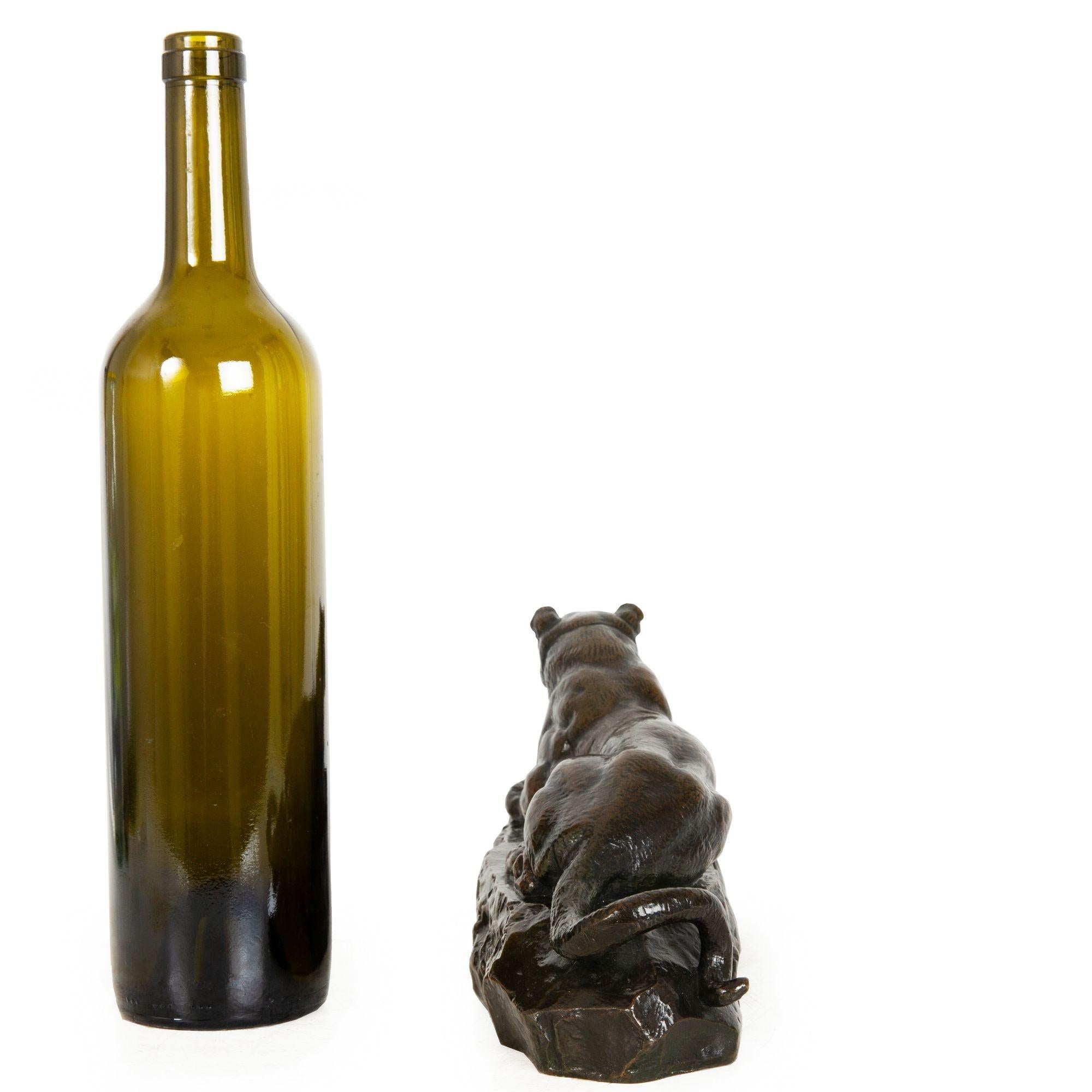 XIX secolo Scultura in bronzo 