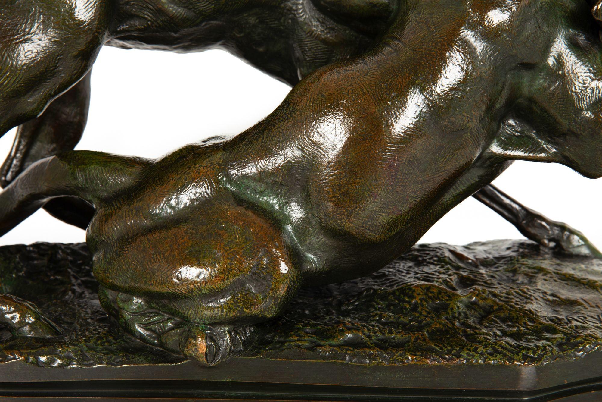 Escultura de bronce 