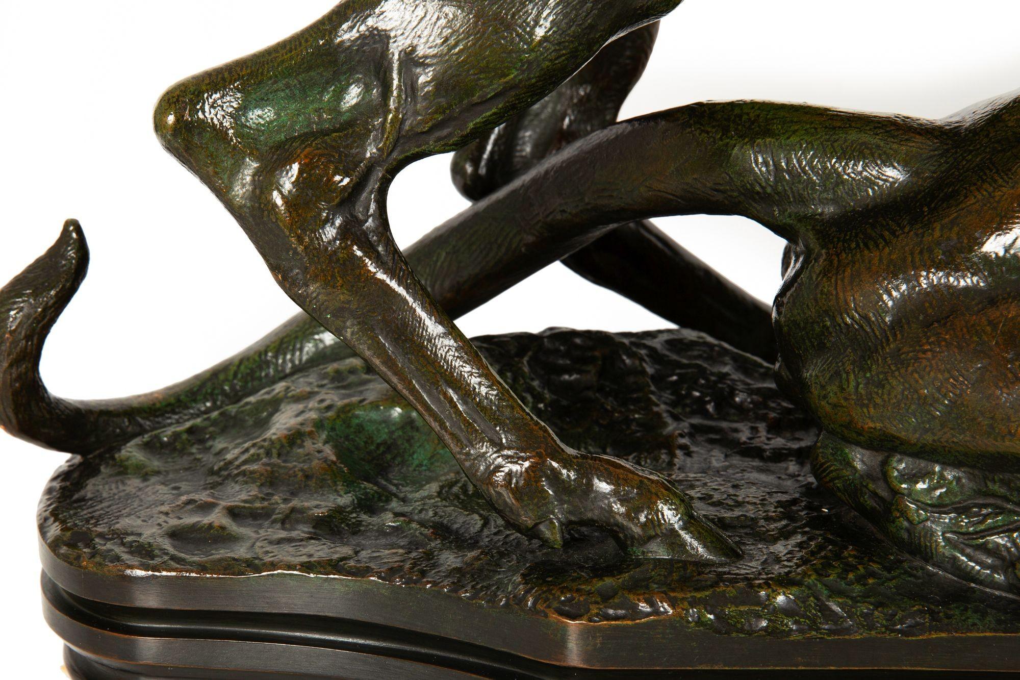 Escultura de bronce 