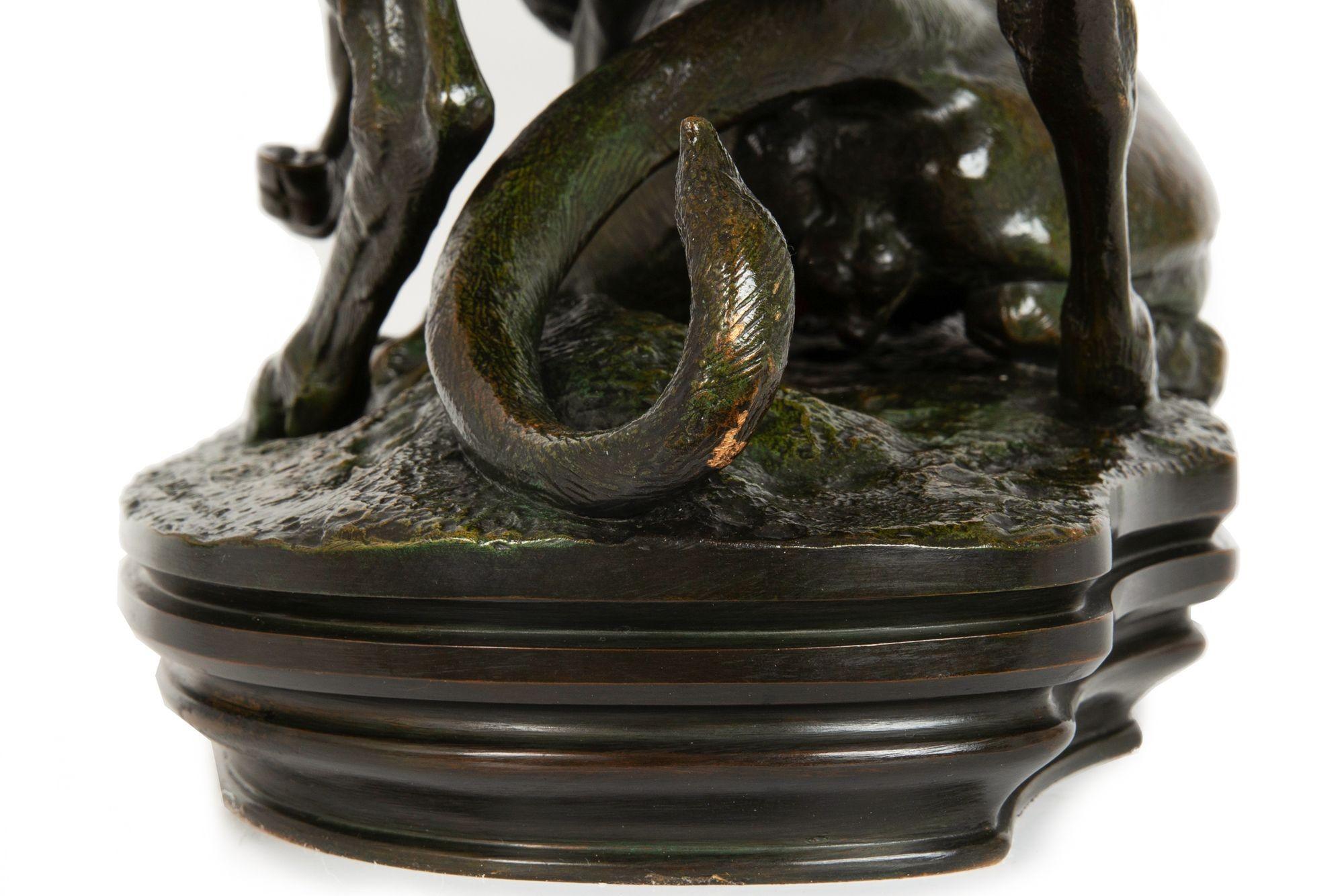 Escultura de bronce 