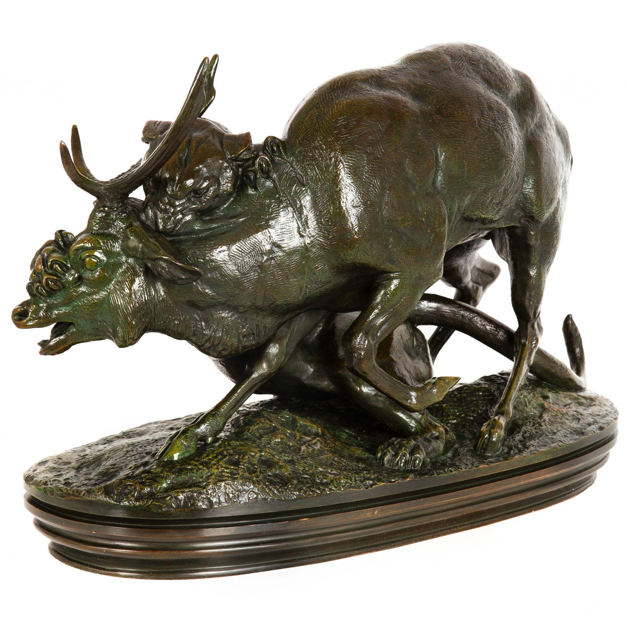 Escultura de bronce 