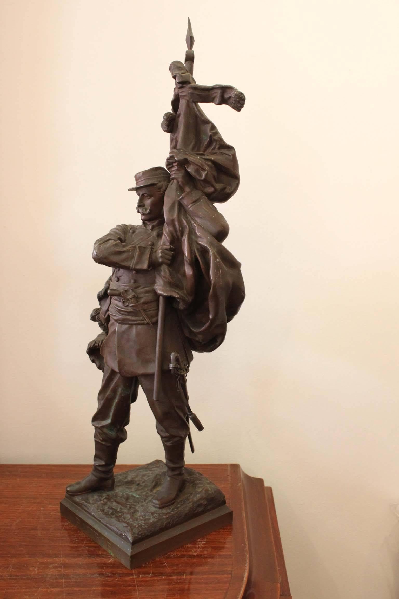 Bronze sculpture by Aristide Croisy (1840 -1899) 