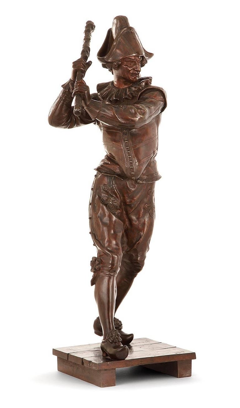 Bronze Sculpture "Polichinelle" by Marcel Debut at 1stDibs marcel debut bronze, debut bronze