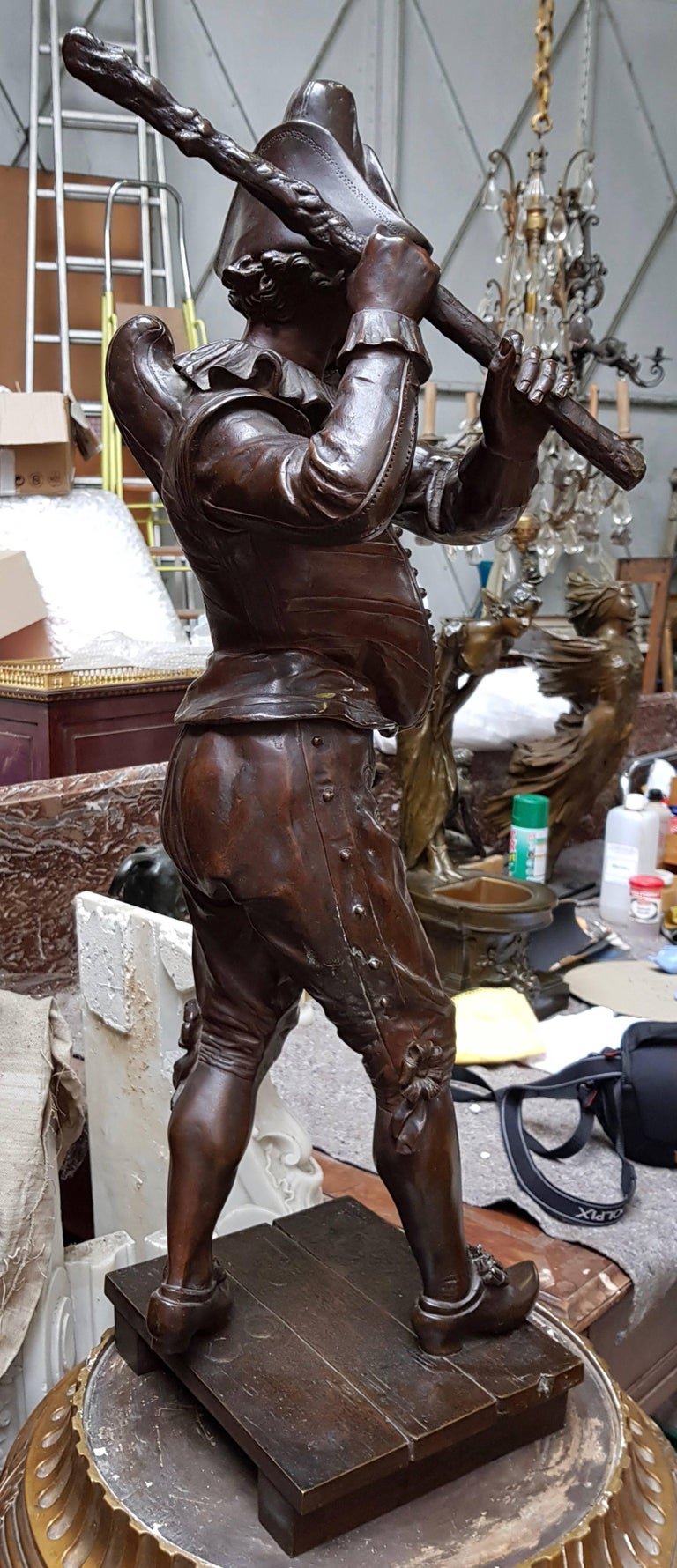 Bronze Sculpture "Polichinelle" by Marcel Debut at 1stDibs marcel debut bronze, debut bronze