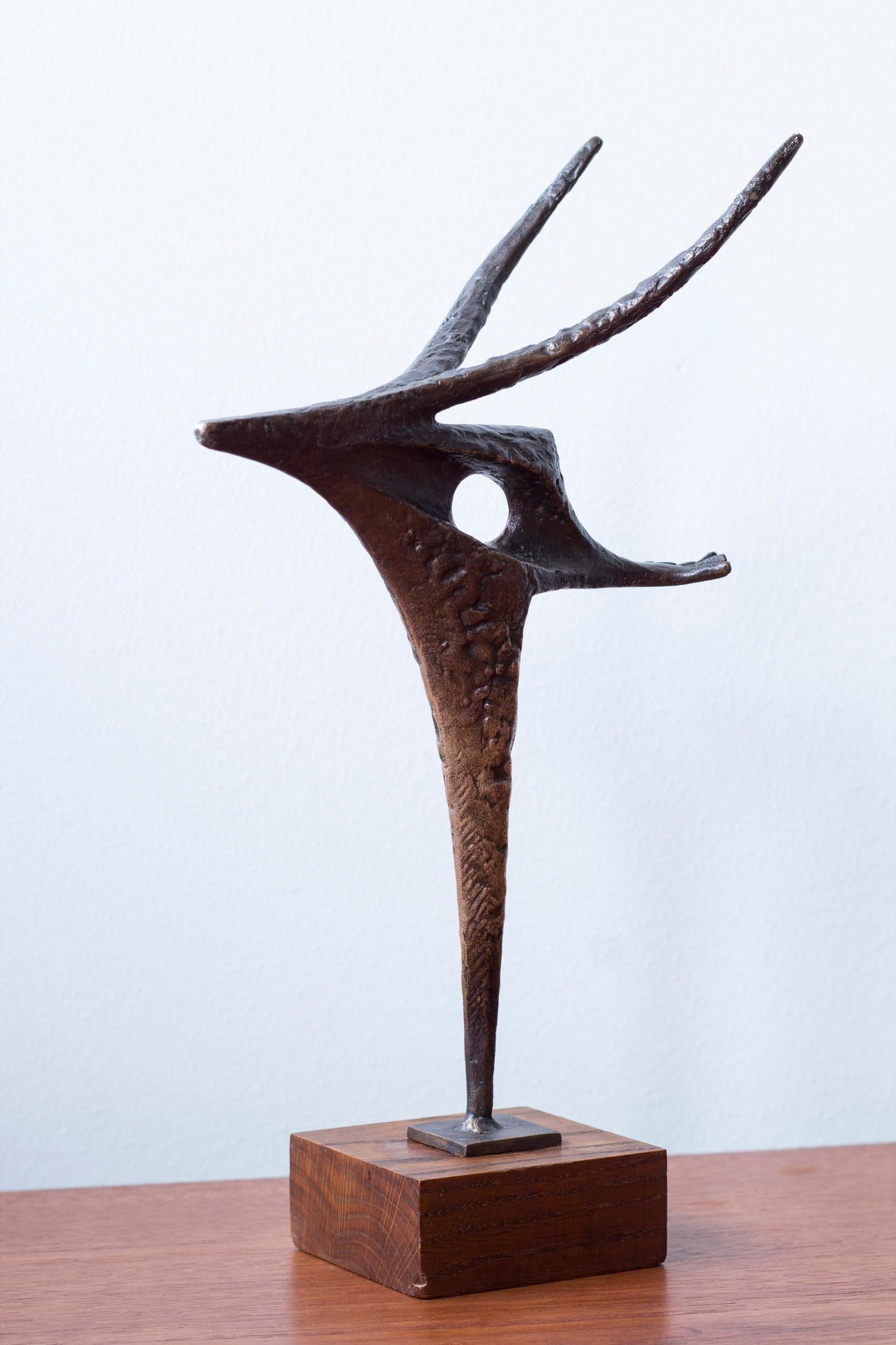 Svedese Scultura in bronzo 