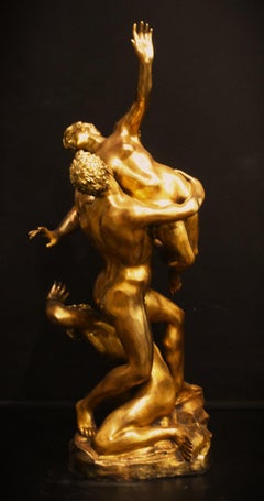 Bronze sculpture, Rape of the Sabine Women, H. 126 cm