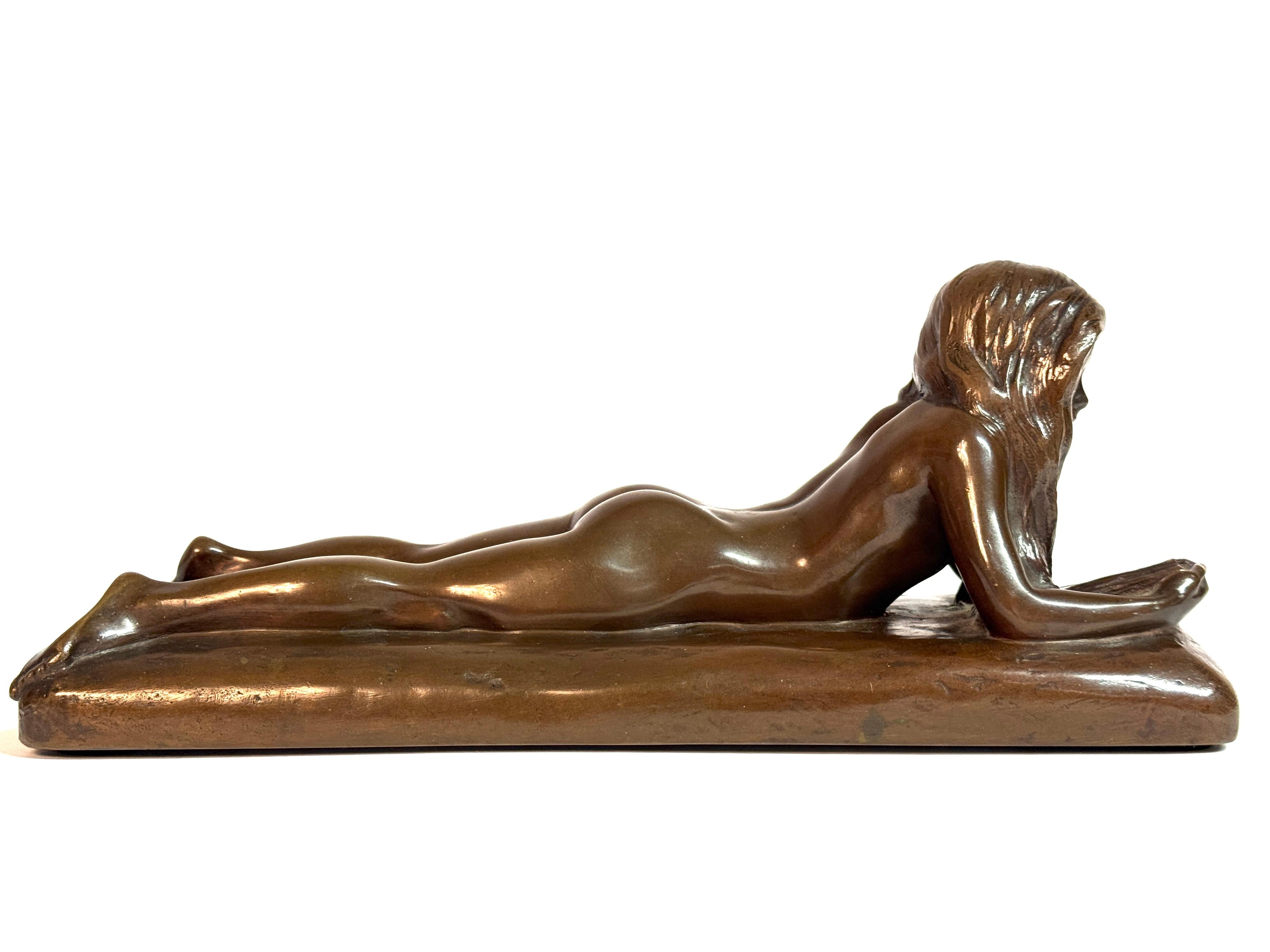 XX secolo Scultura in bronzo 