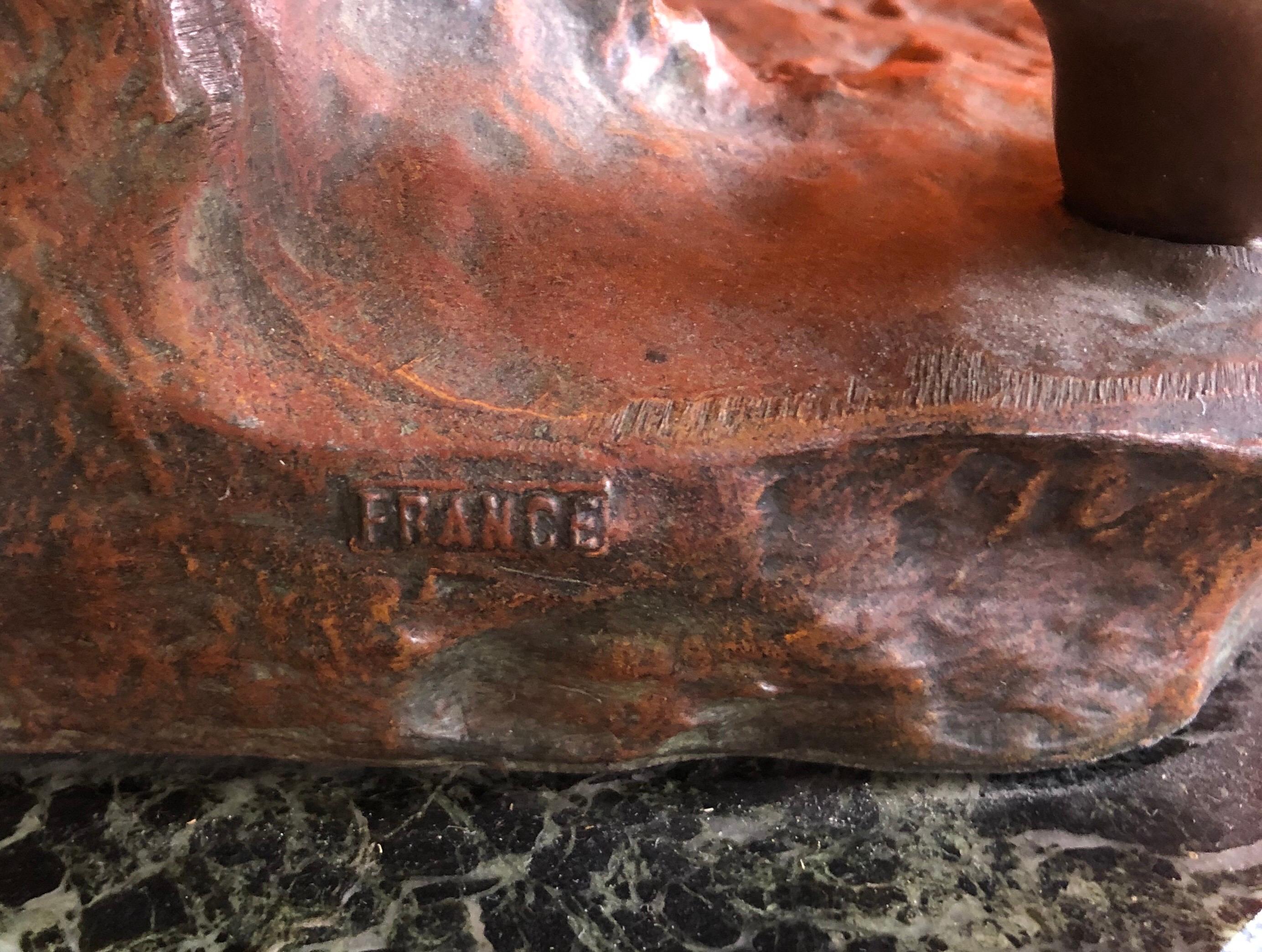 Scultura in bronzo 