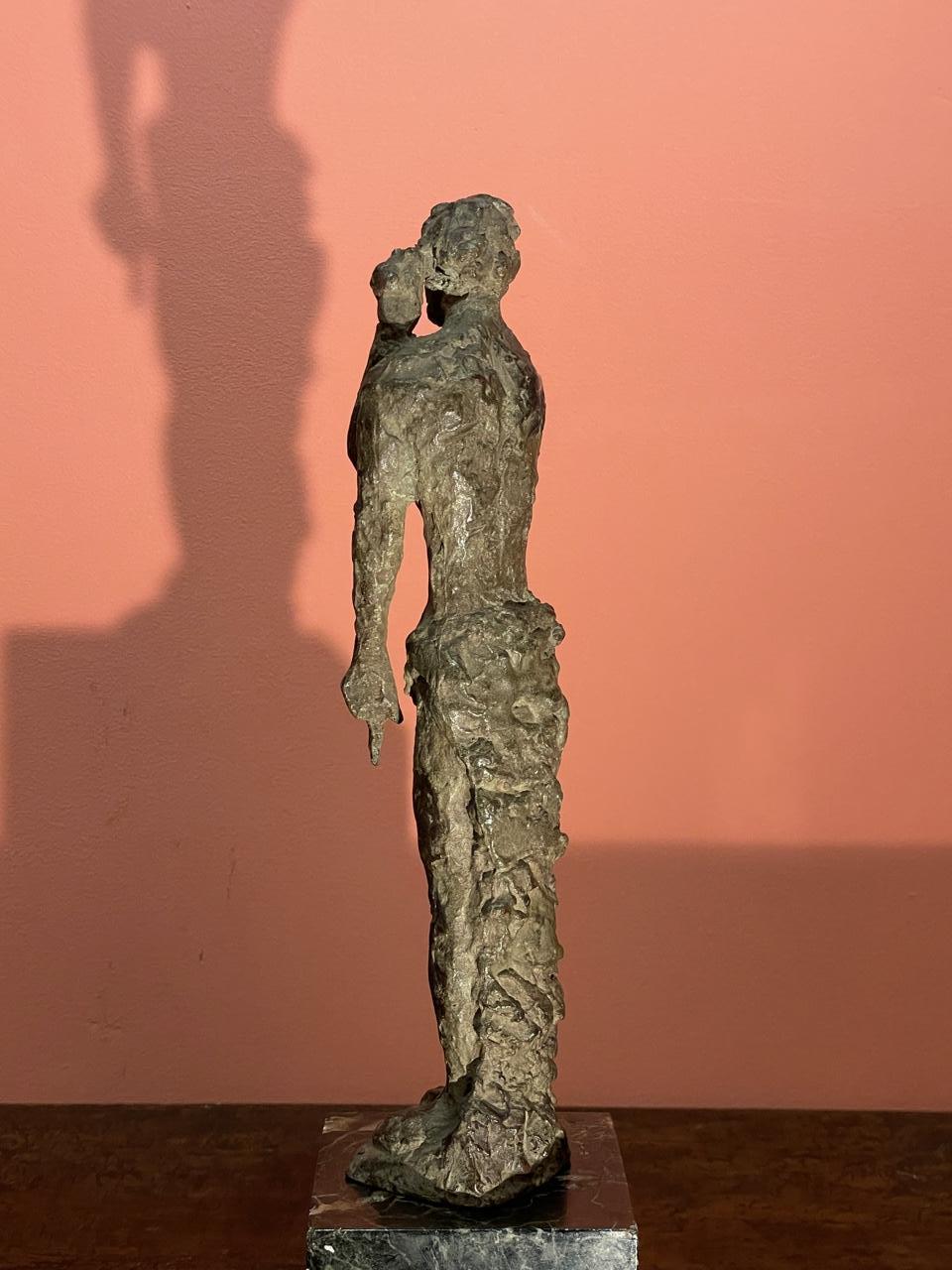 20ième siècle Sculpture en bronze 