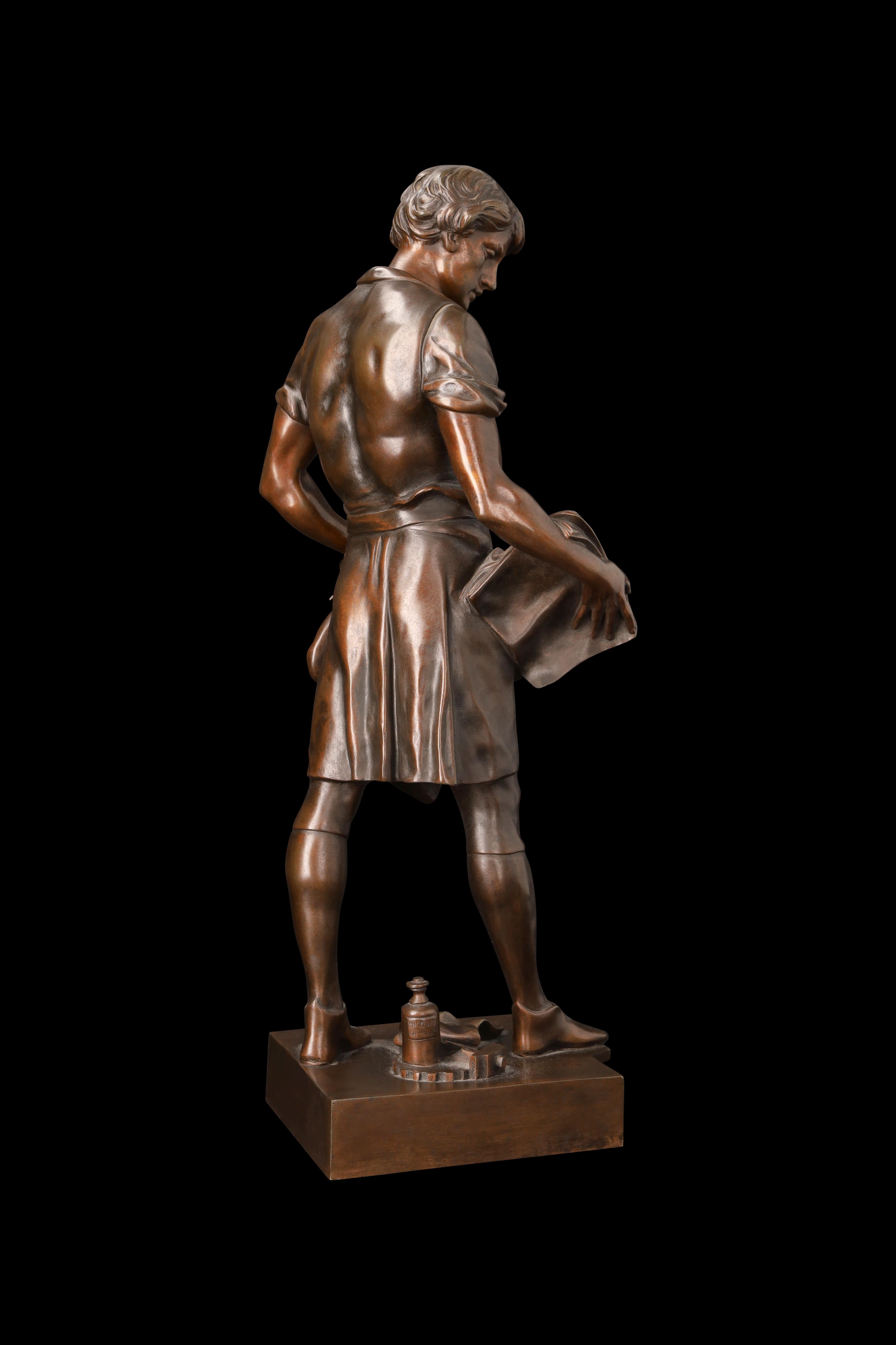 Scultura in bronzo 