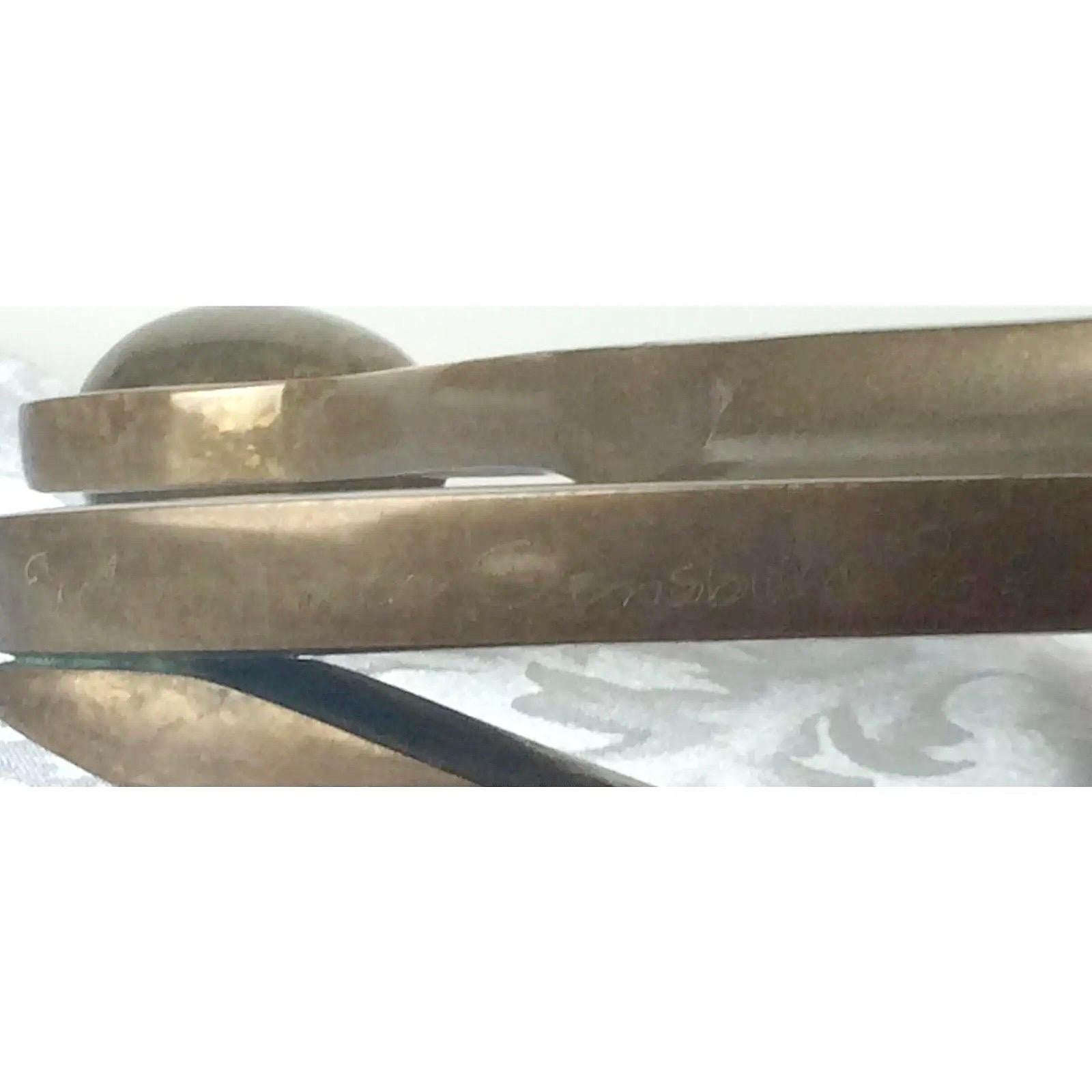 Bronze-Skulptur Signiert Arleen Eichengreen & Nancy Gensburg 10/12 (Moderne der Mitte des Jahrhunderts) im Angebot