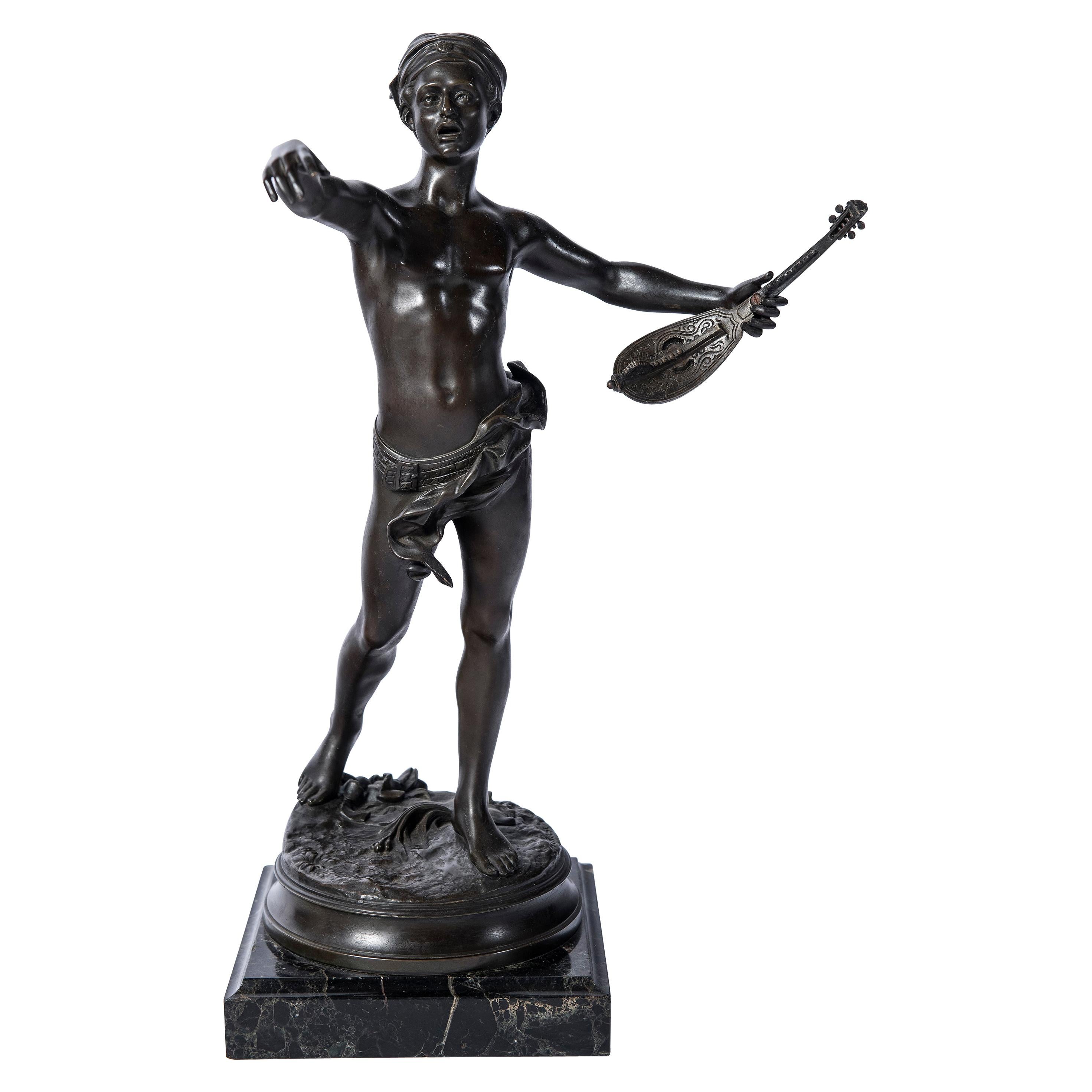 Bronze Sculpture, Signed Laouse, France, circa 1900 For Sale