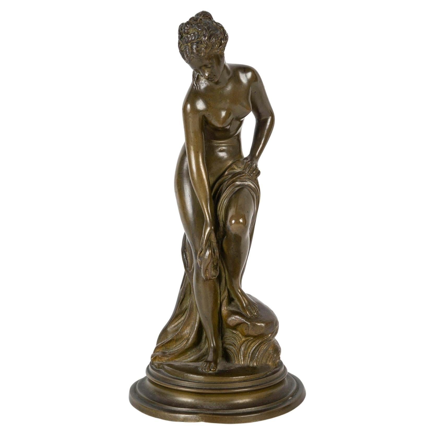 Bronze Sculpture Signed Moreau, Napoleon III Period, 19th Century. For Sale