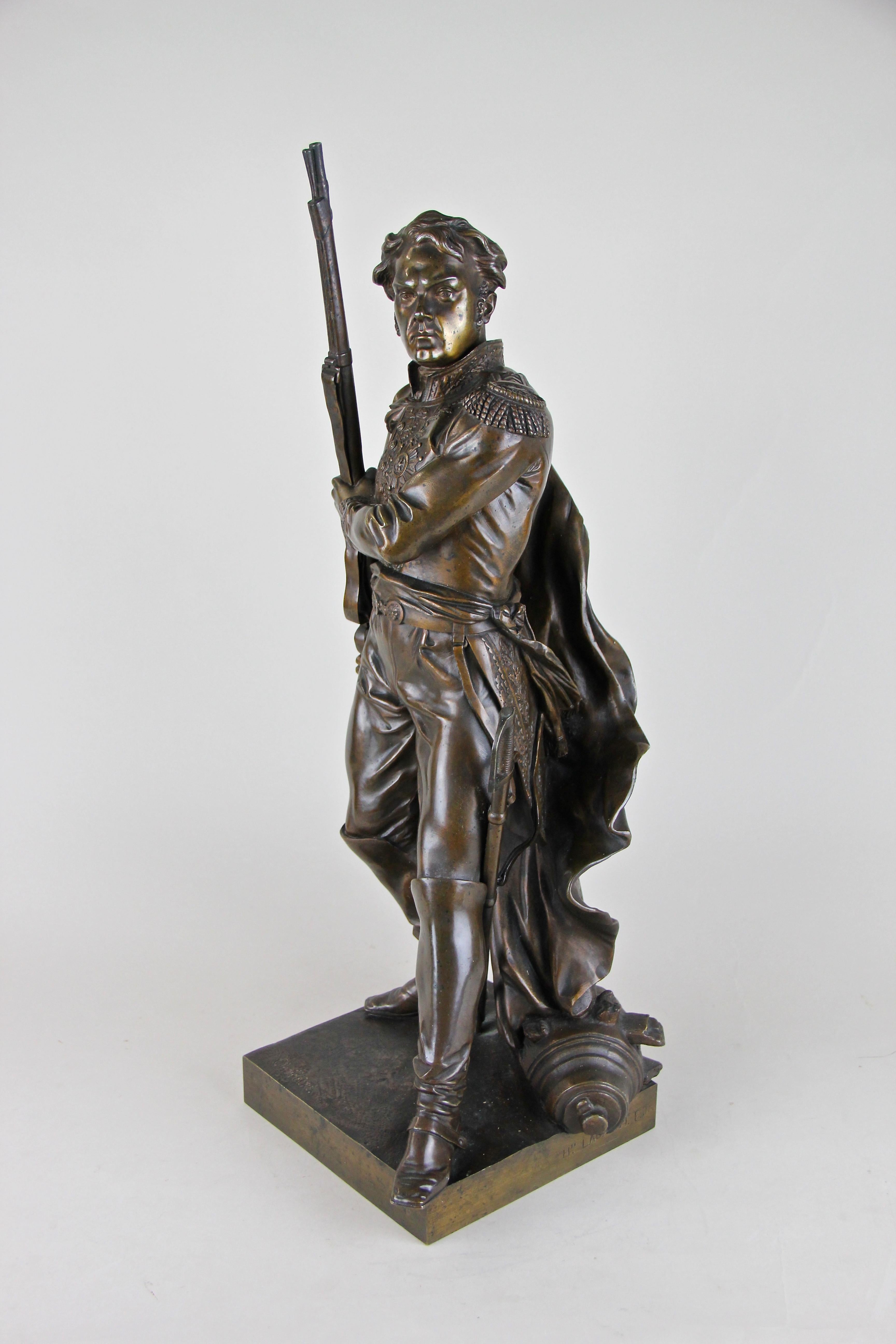 Napoleon III Bronze Sculpture 