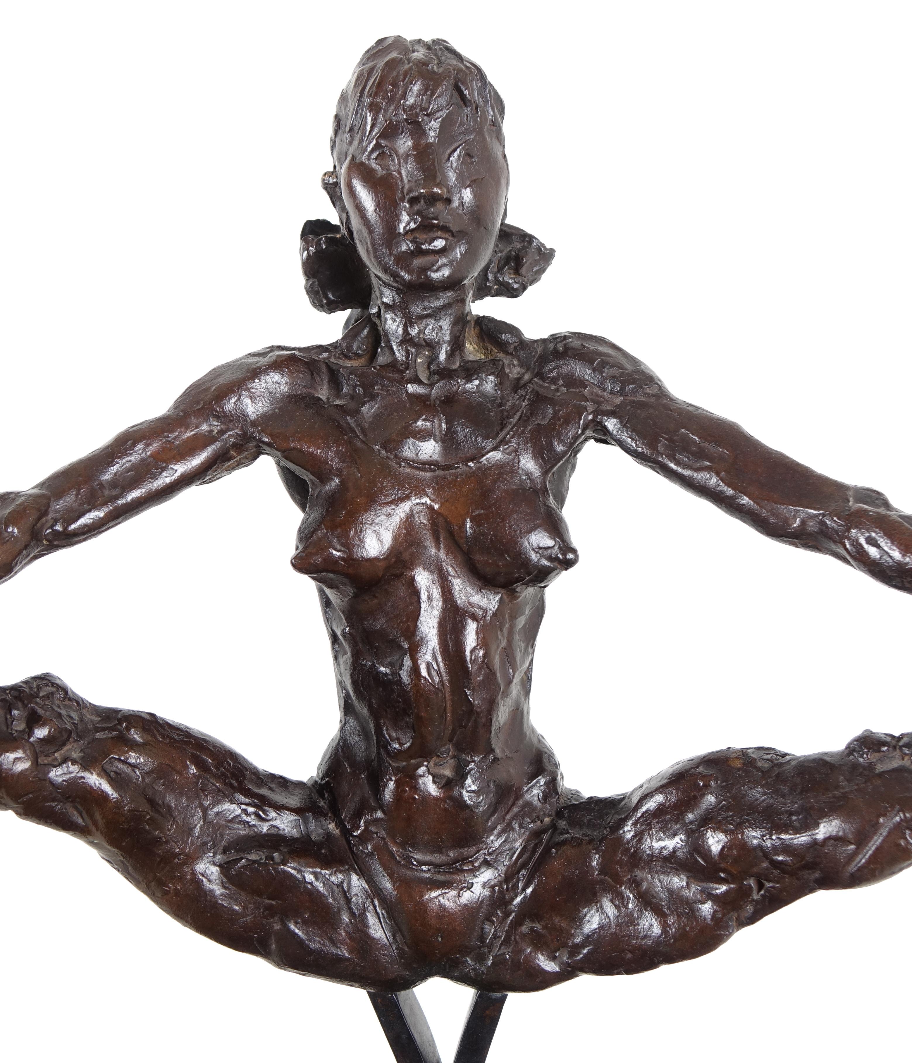 Bronze Sculpture Statue Signed Francesco Messina Subject Aida Accolla 5