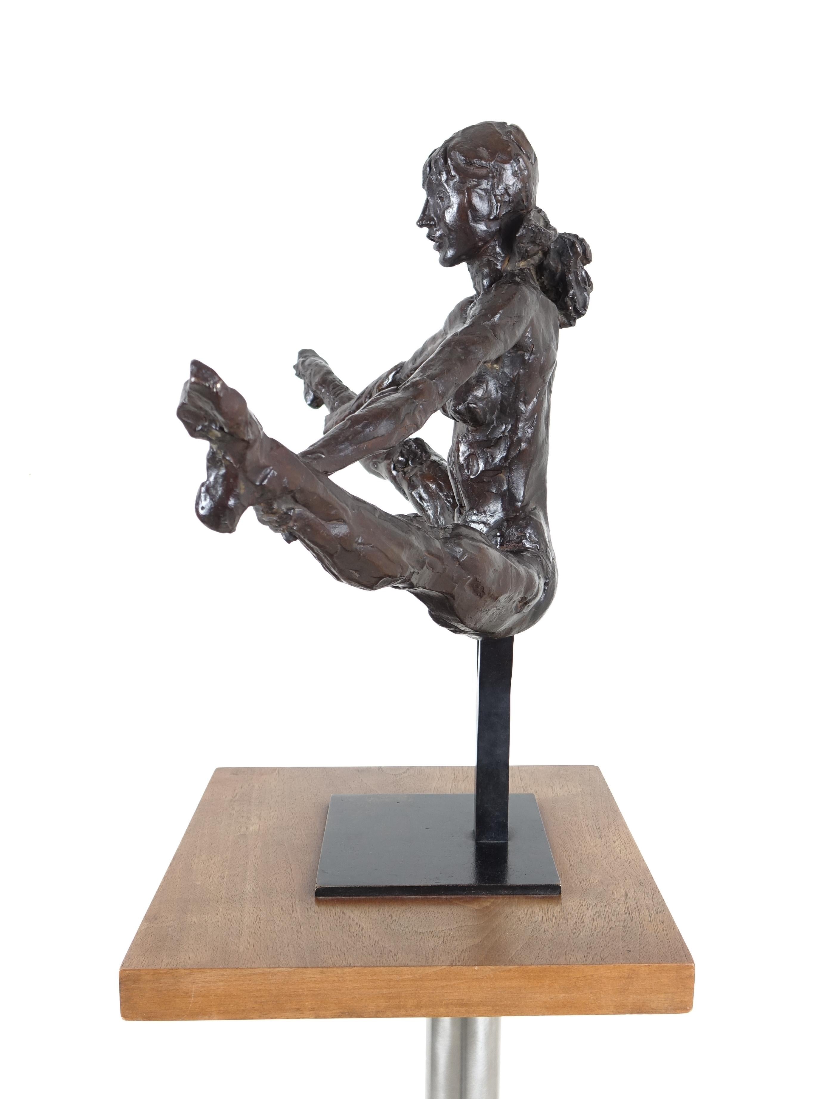 Bronze Sculpture Statue Signed Francesco Messina Subject Aida Accolla In Good Condition In Milano, IT