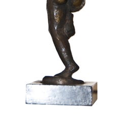 Scultura in bronzo "Passo di danza" di Giuseppe Mazzullo, Italia, 1946