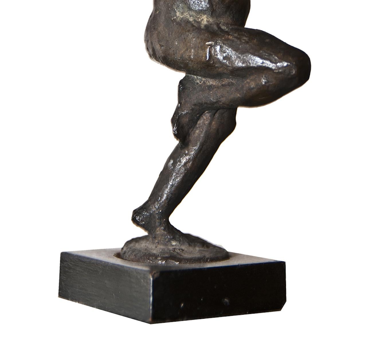 Bronze Sculpture “Step Dance” by Giuseppe Mazzullo, Italy, 1946 In Good Condition For Sale In Roma, IT