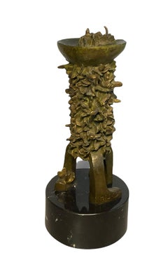 Bronze Sculpture “Structure Of A Butterfly Nursery” by Melquíades R. Sastre