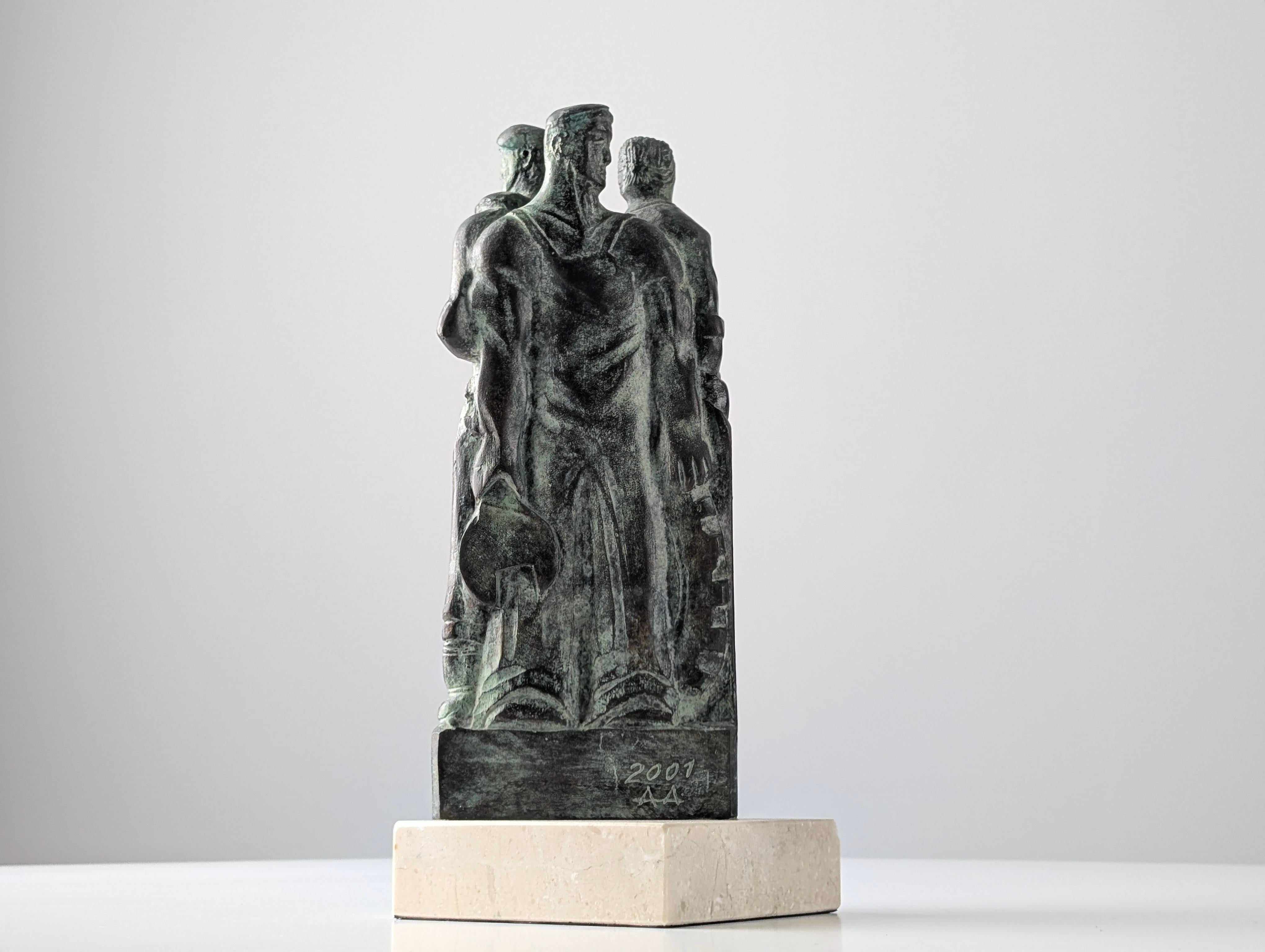 Bronze-Skulptur 