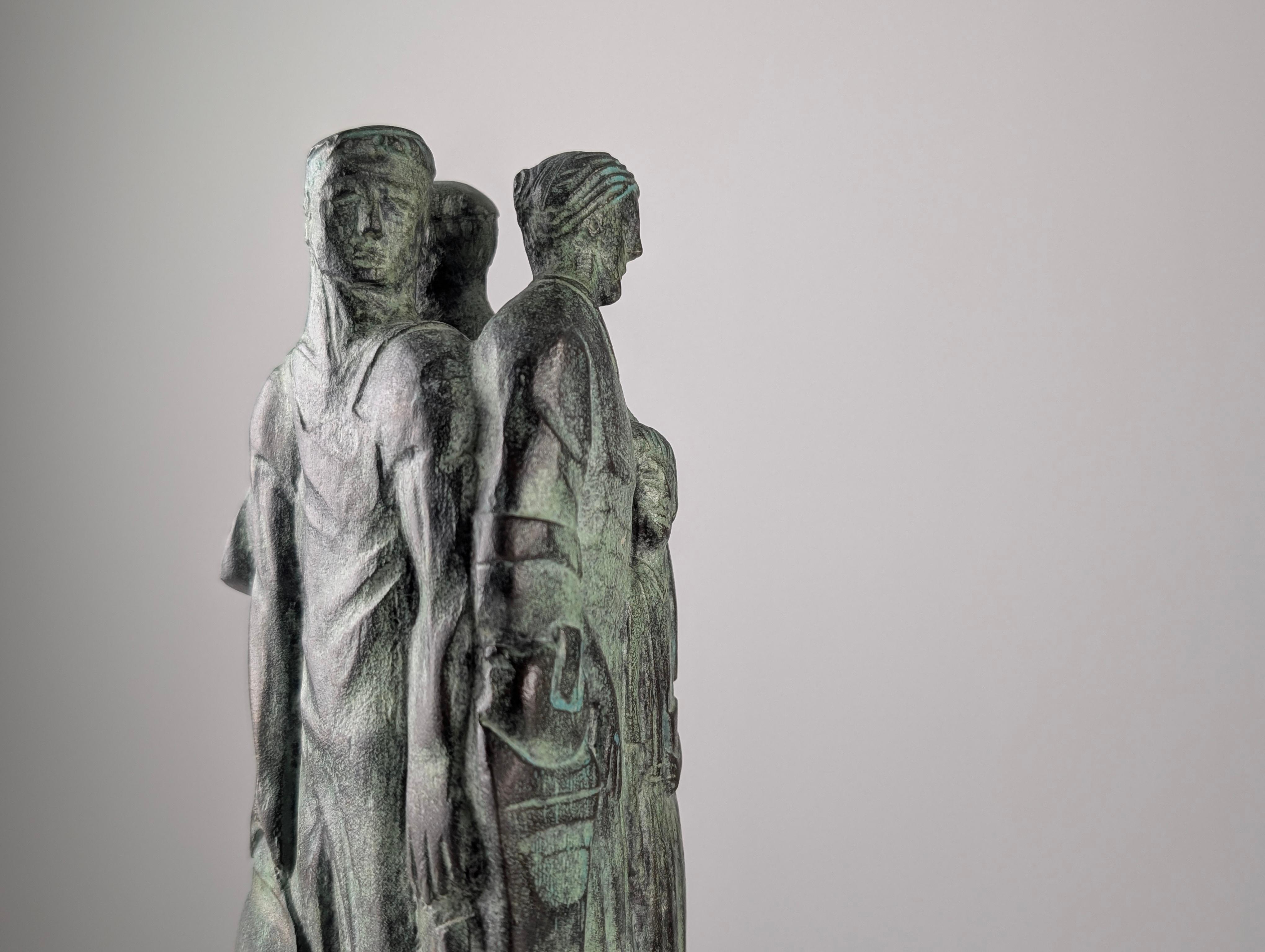 Bronze-Skulptur 