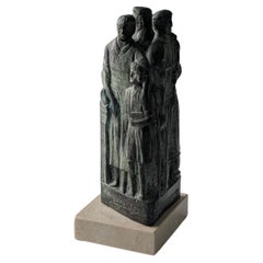 Bronze Sculpture "Sustraiak" by Larrañaga, Signed & Numbered, 2001