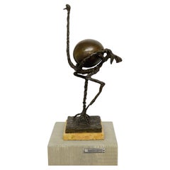 Bronze Sculpture – The Ostrich – Salvador Dalí