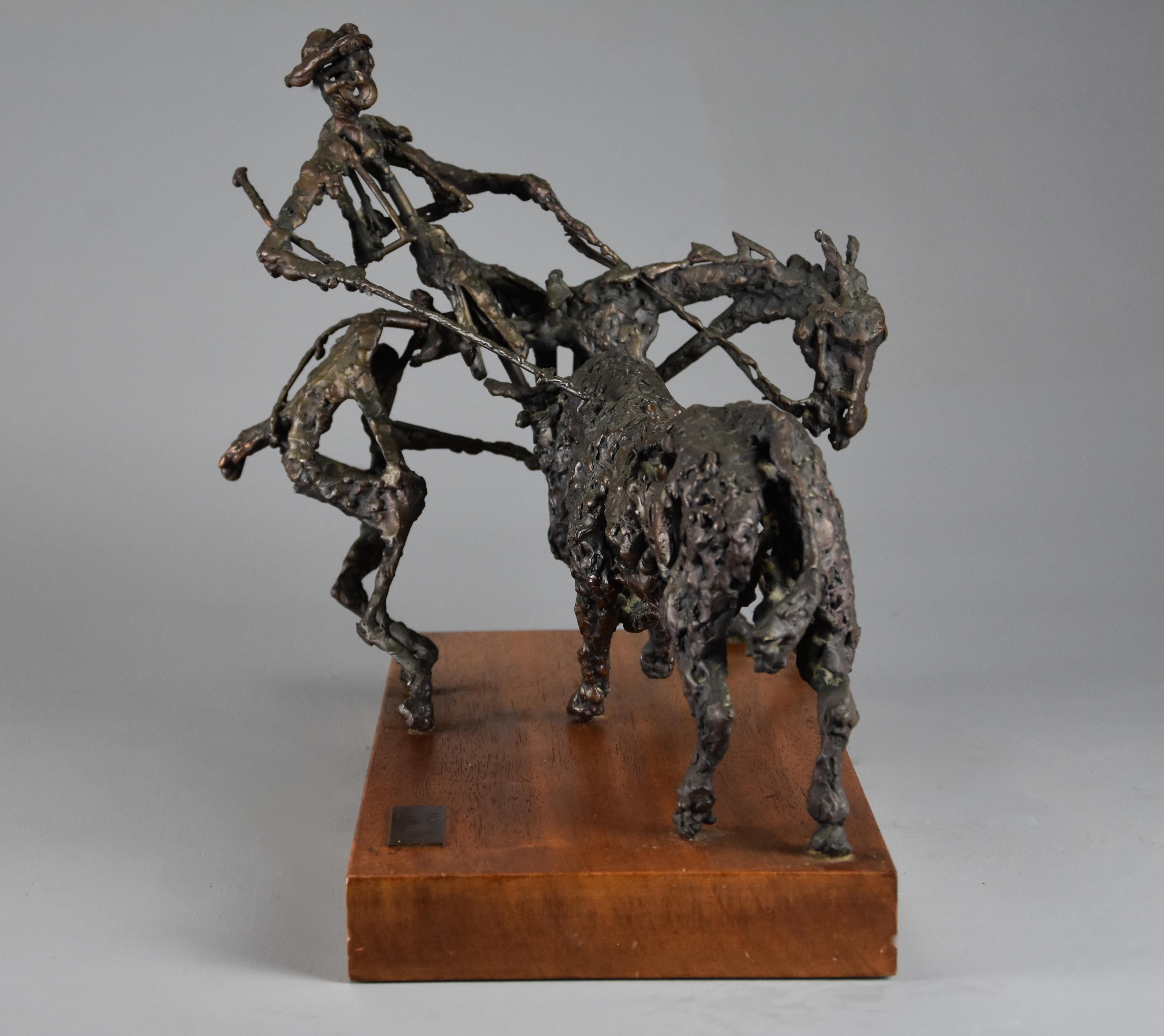 Bronze sculpture 'The Picador' by Daniel Rintoul Booth For Sale 7