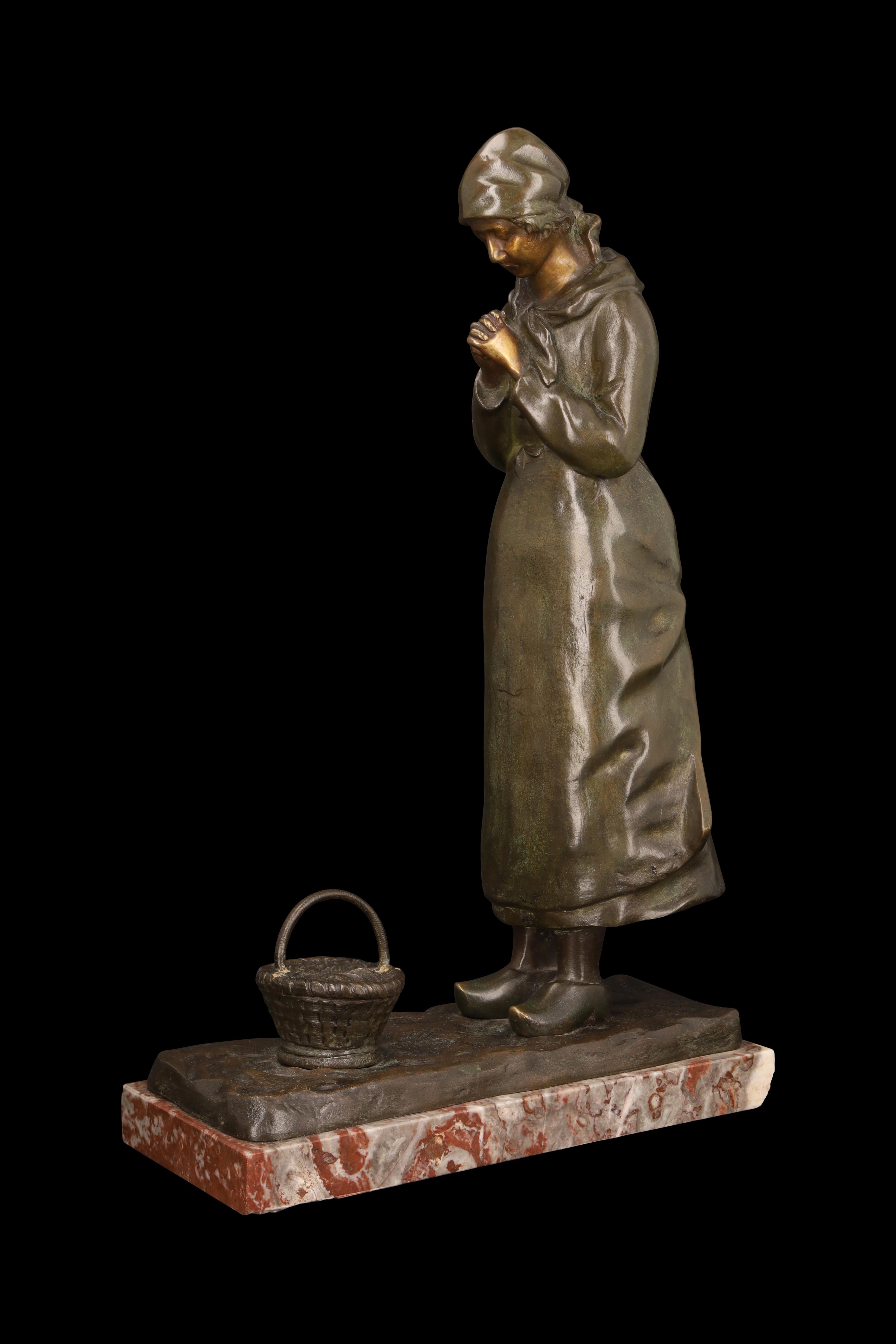 Rustico Scultura in bronzo 