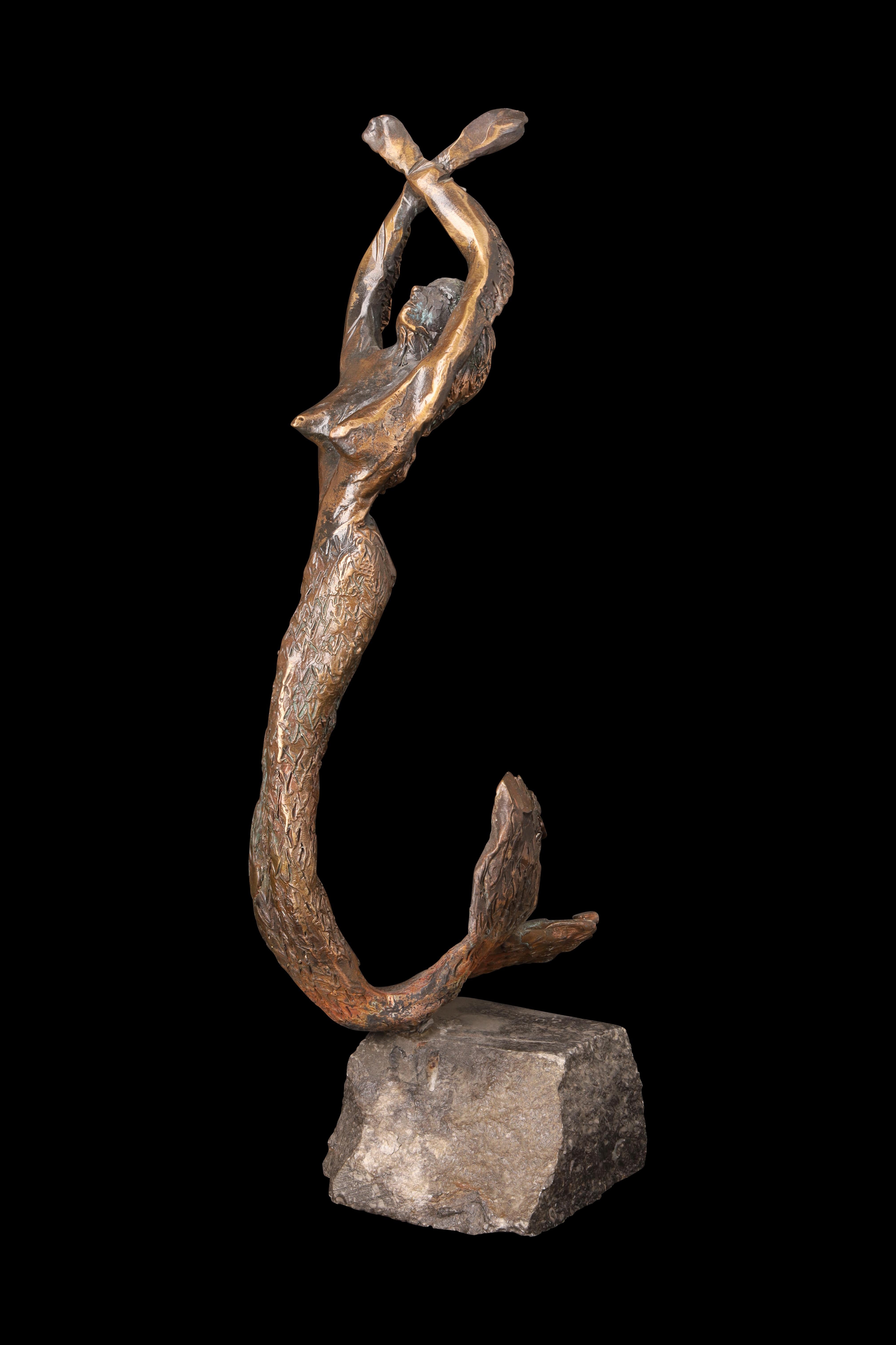 Moderne Sculpture en bronze 